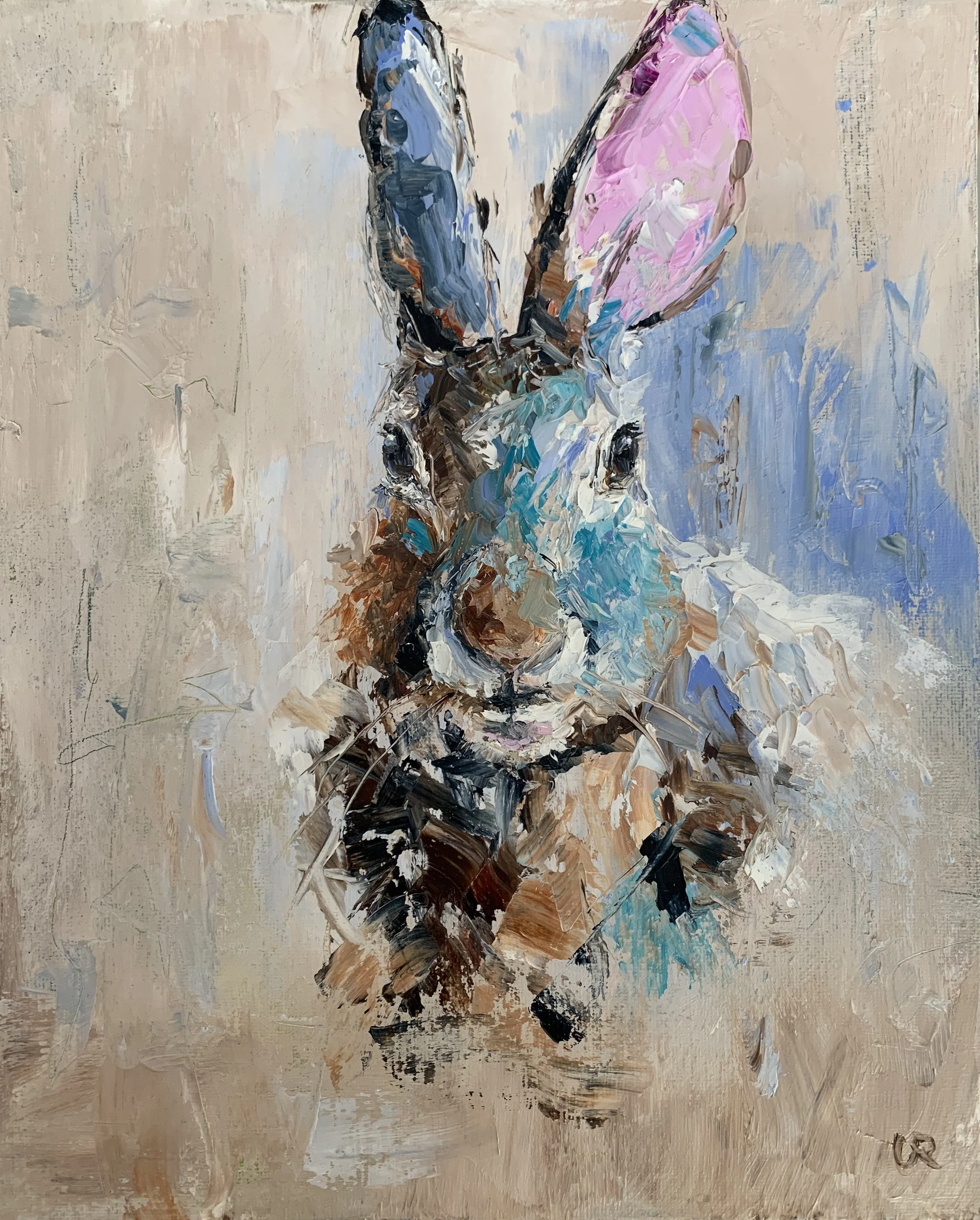 JOEY · 24 x 30 cm · Oil on art board