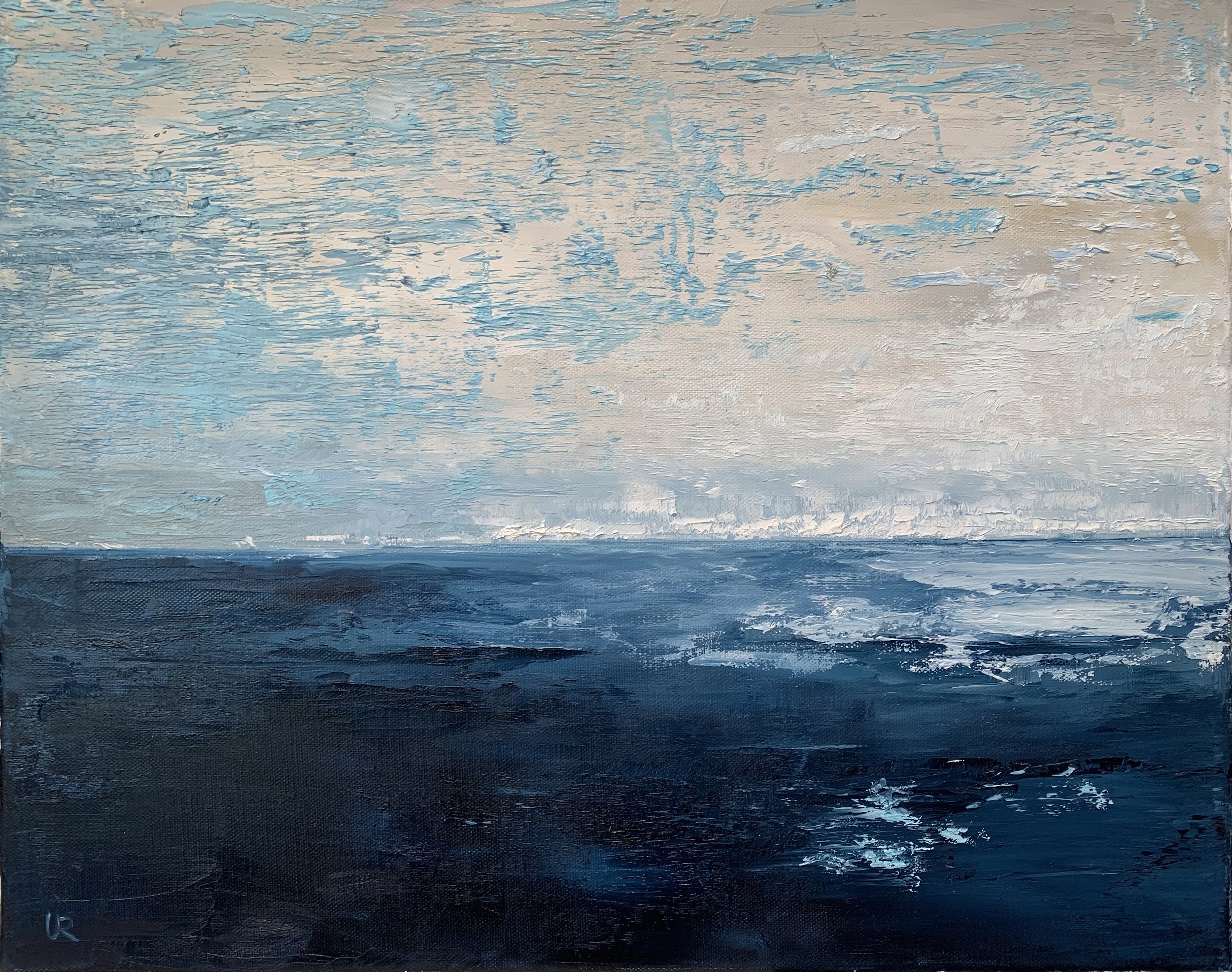 Horizon // 30 x 40 x 2cm // Oil on anvas