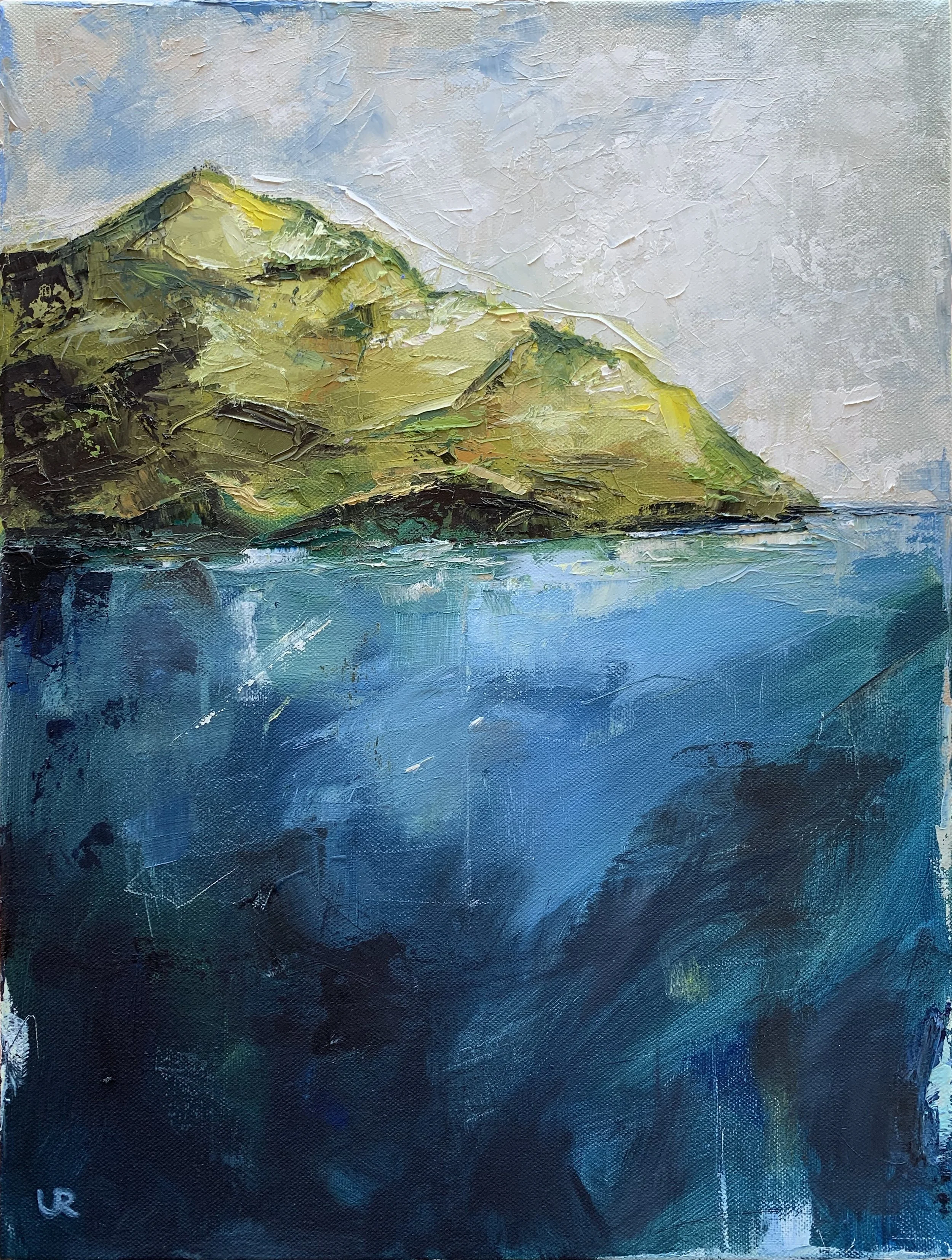 COASTAL SOUND · 30 x 40 cm · Oil on 3d canvas