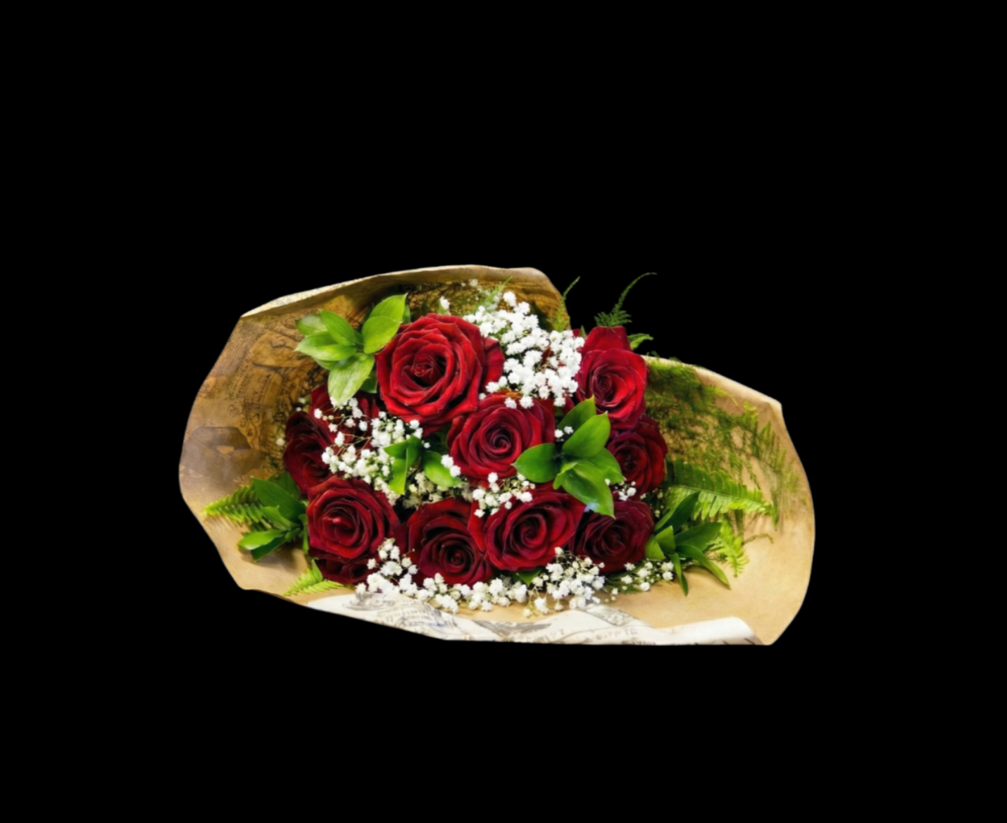 Bouquet Douzaine de roses