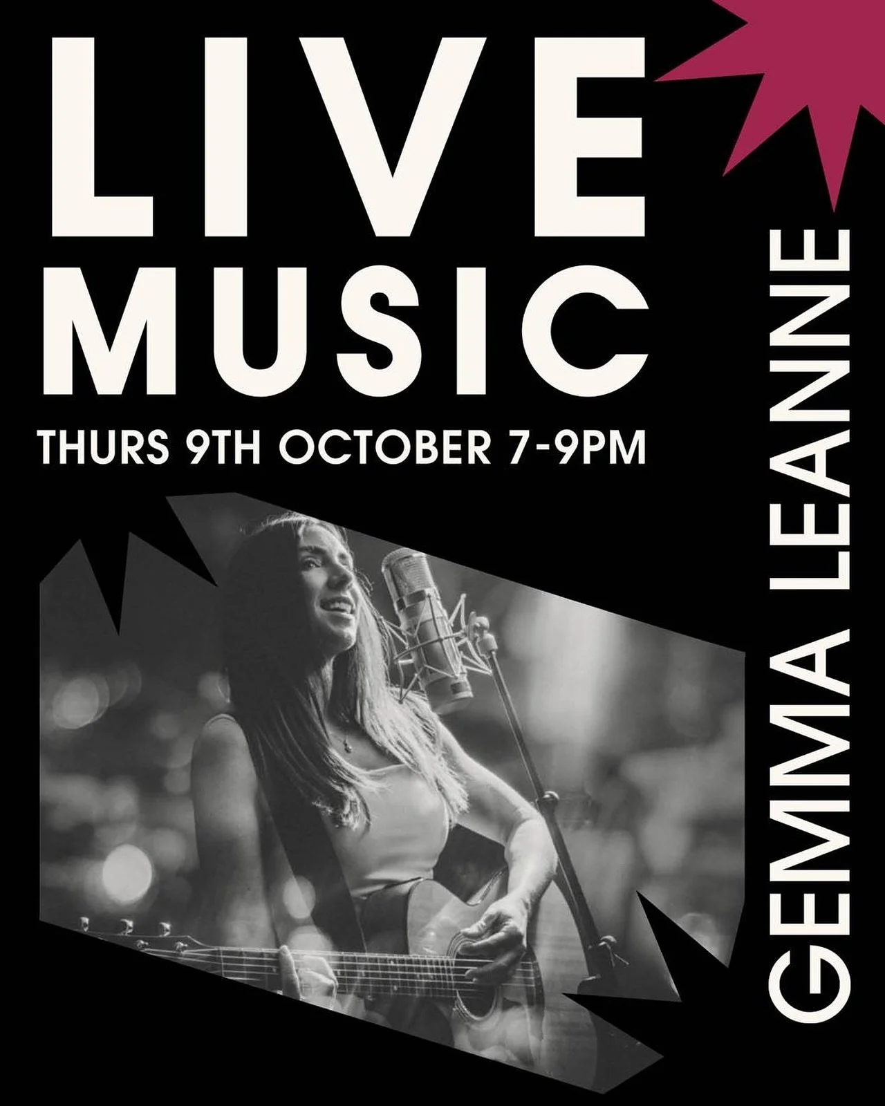 Thursday = burgers &amp; bangers 🎶

@gemmaleannemusic live + &pound;7.50 burgers from 4pm

Don&rsquo;t miss it &mdash; book your table now, link in bio

#LiveMusic #PennHill #JenkinsAndSons #BurgerNight