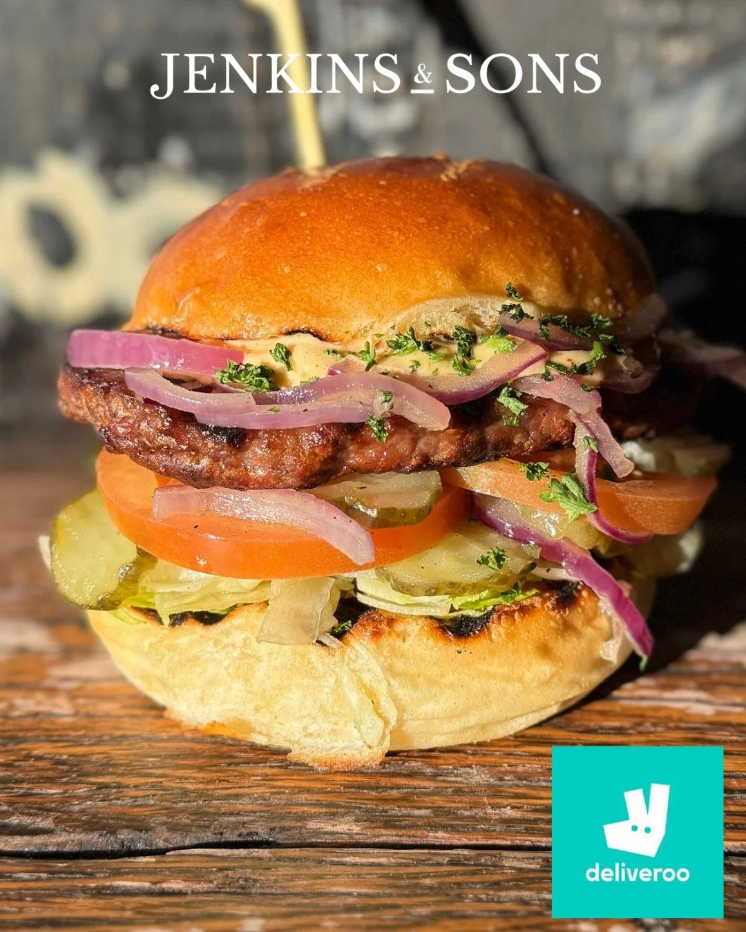 Your Jenkins favourites are now just a tap away.

Deliveroo or takeaway &mdash; you choose.

Grab a pint while you wait 🍺

�#JenkinsAndSons #Takeaway #Deliveroo