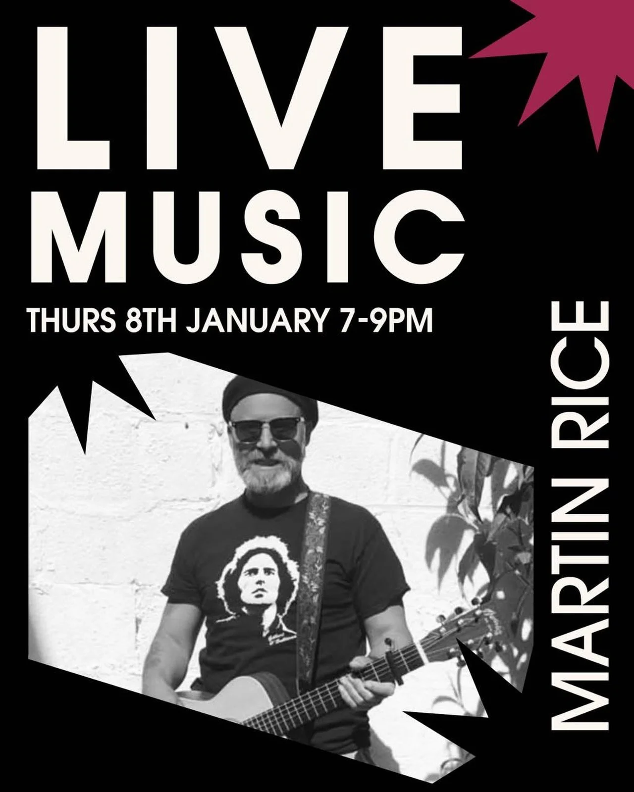 Martin Rice live this Thursday 8th Jan &bull; 7&ndash;9pm 
PLUS our unreal &pound;7.50 burgers all night 🍔

See you there 👀 
Book your spot &ndash; link in bio!

#LiveMusic #Jenkins26 #PennHill #BurgerNight