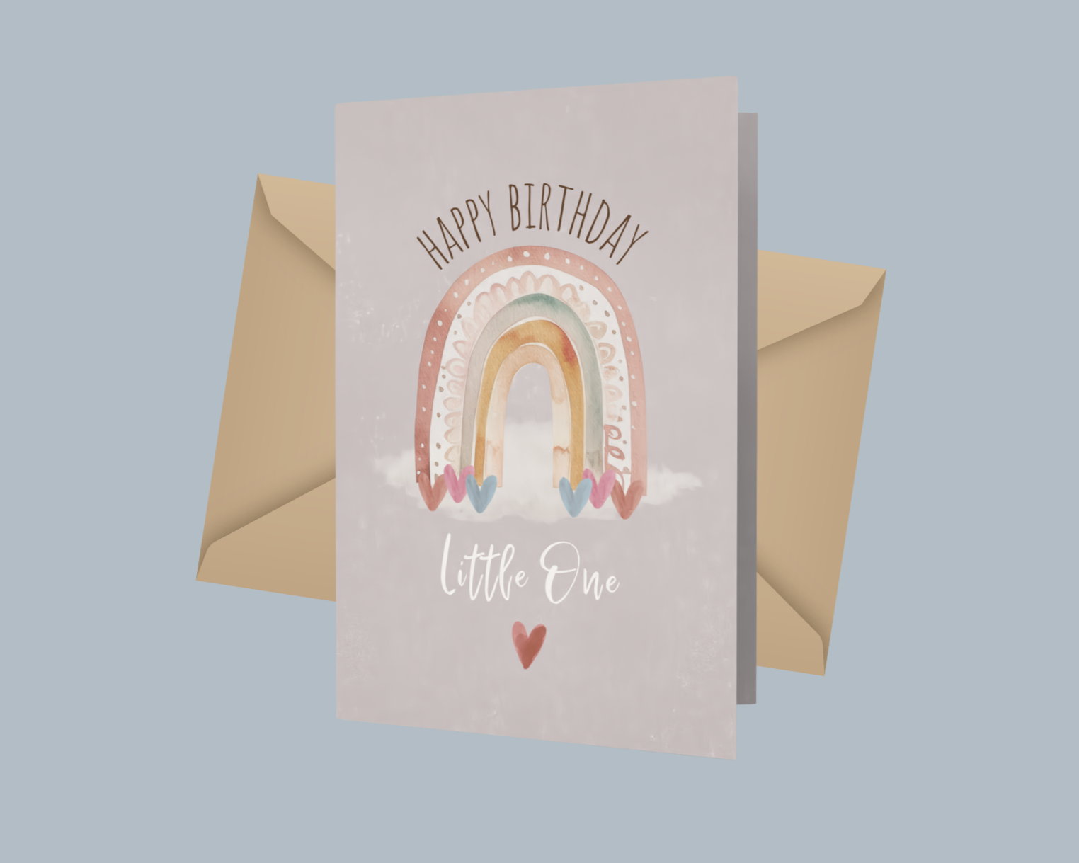Rainbow Birthday card