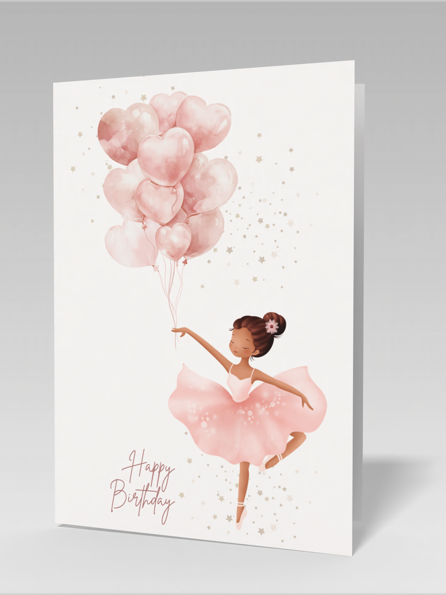 Little Pirouette Birthday card