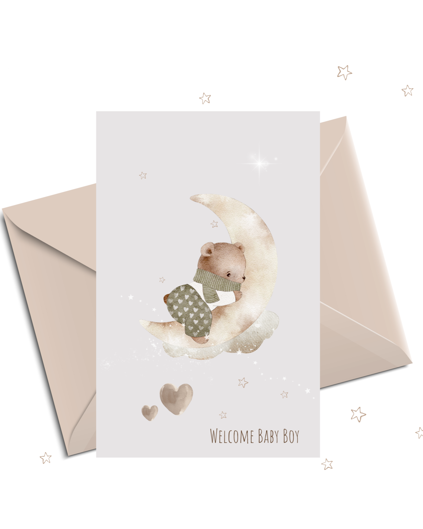 Welcome to the World card