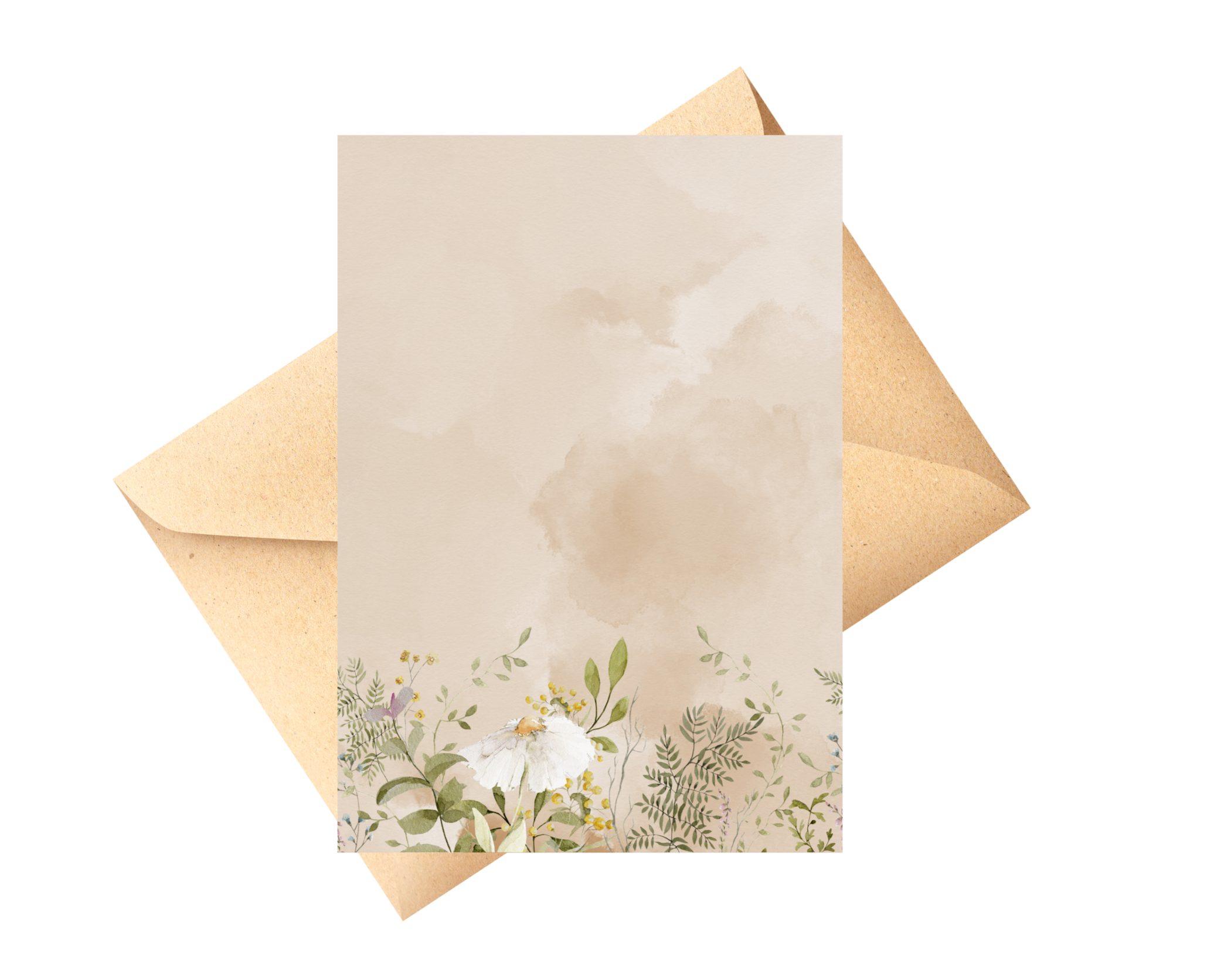 Petal Letters card