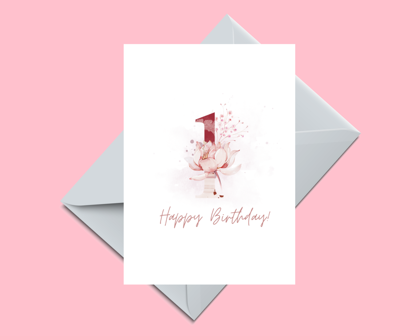 In Bloom Birthday card