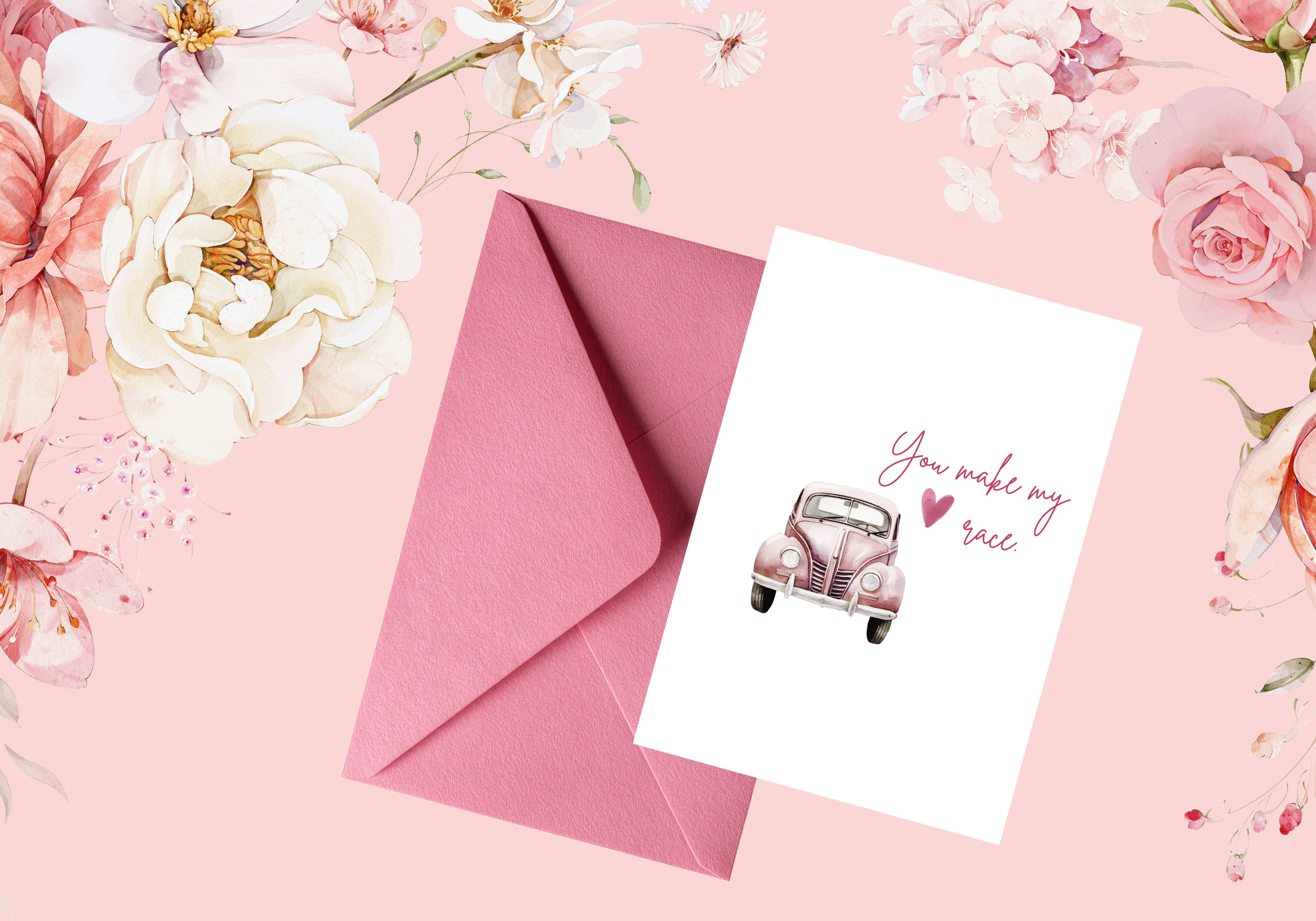 You Make My Heart Race card