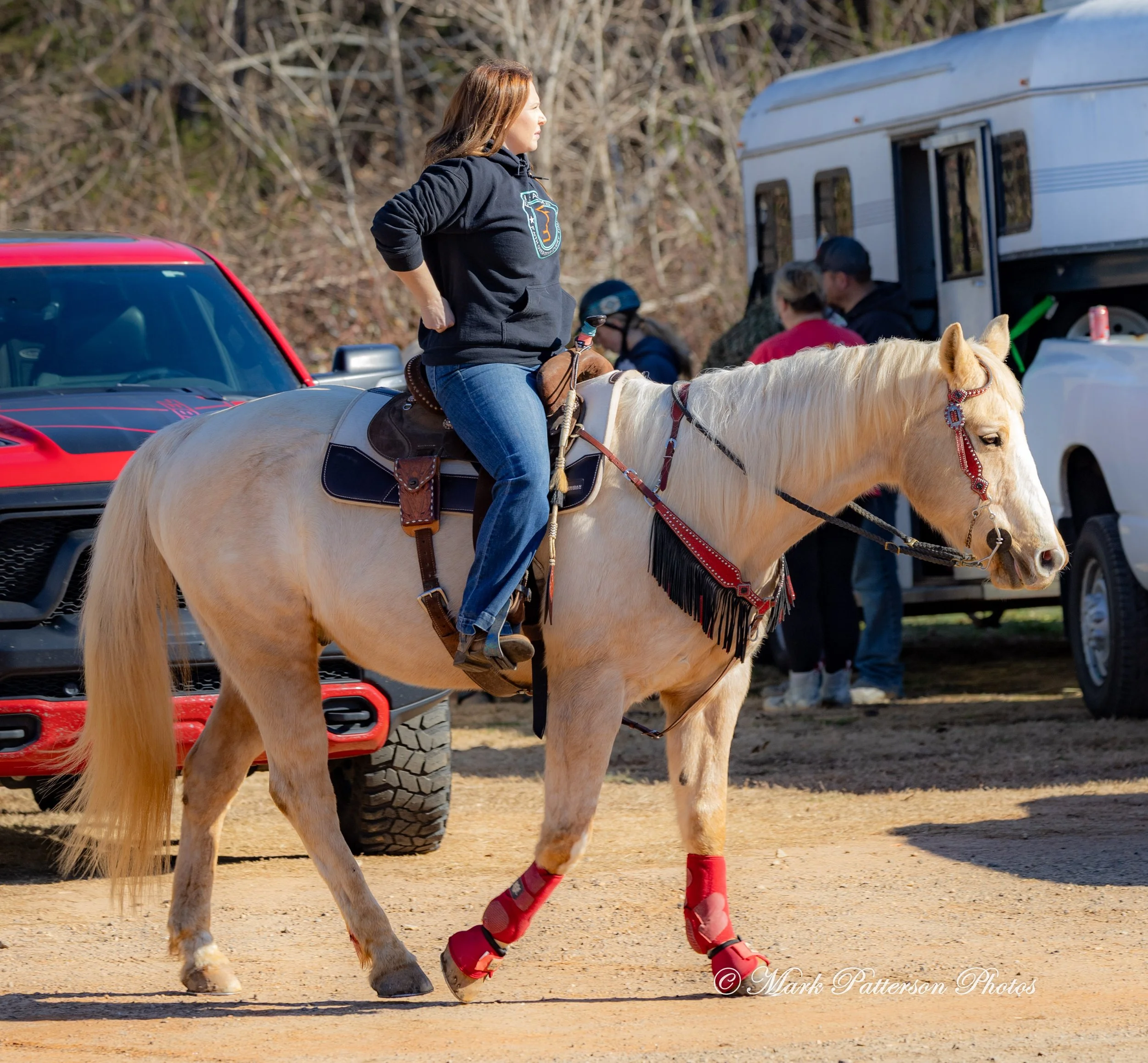 On January 4, 2026, family and friends gathered at the barrel racing event held at Latigo Farm in Landrum, SC. #17105