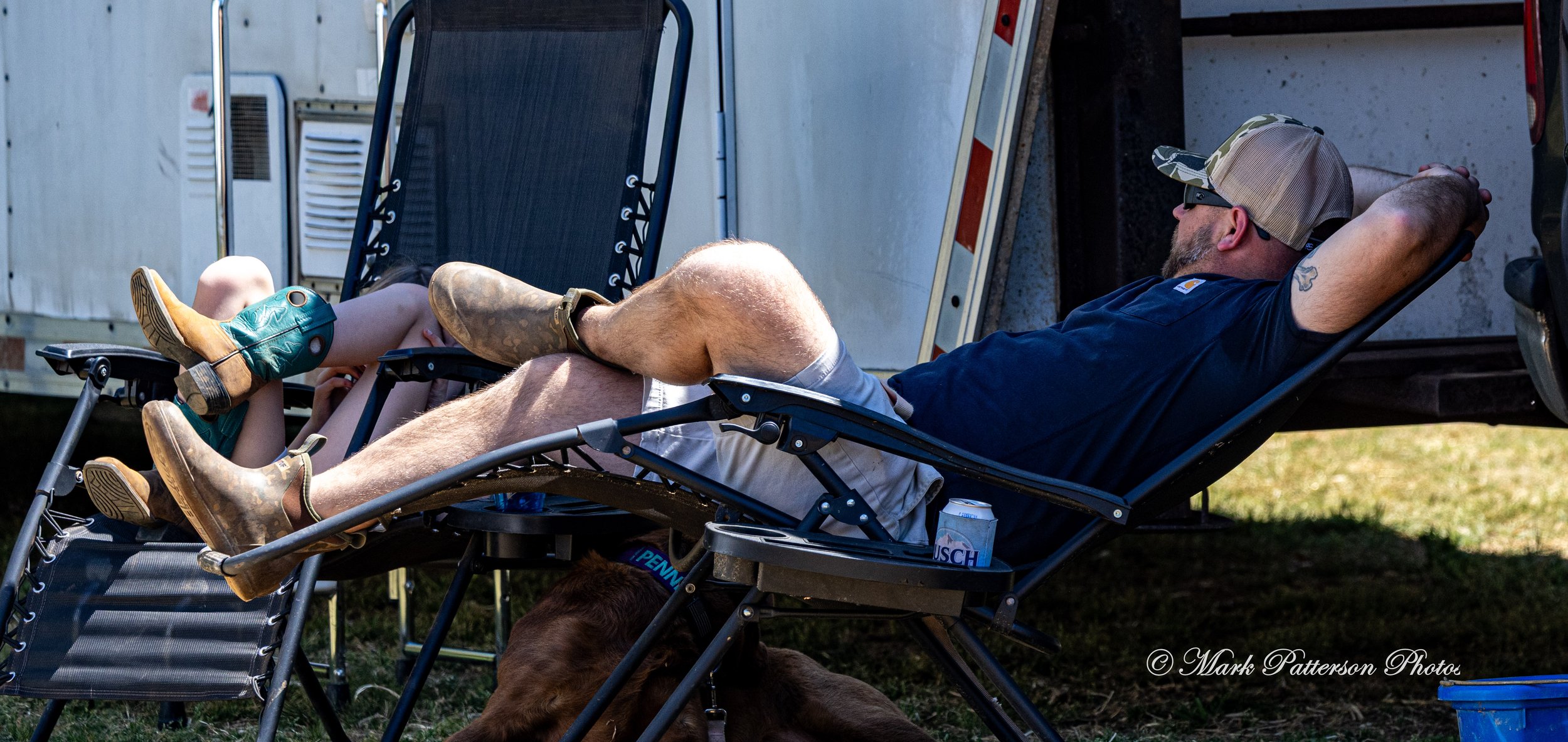 April 11, 2026, a barrel racing team competing at Latigo Farm in Landrum, SC. #1436