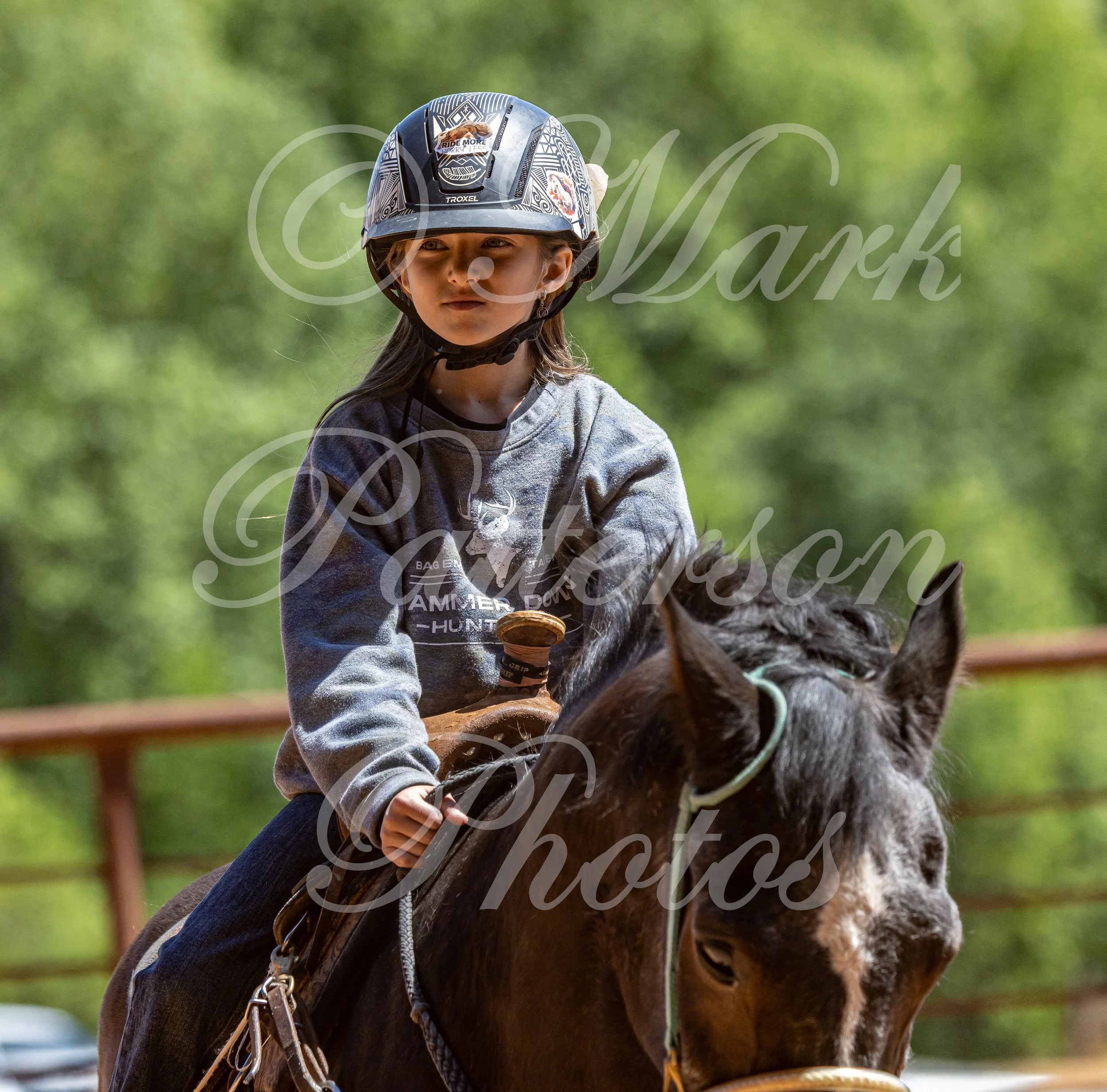 May 3, 2026, a barrel racing team competing at Latigo Farm in Landrum, SC. #11367