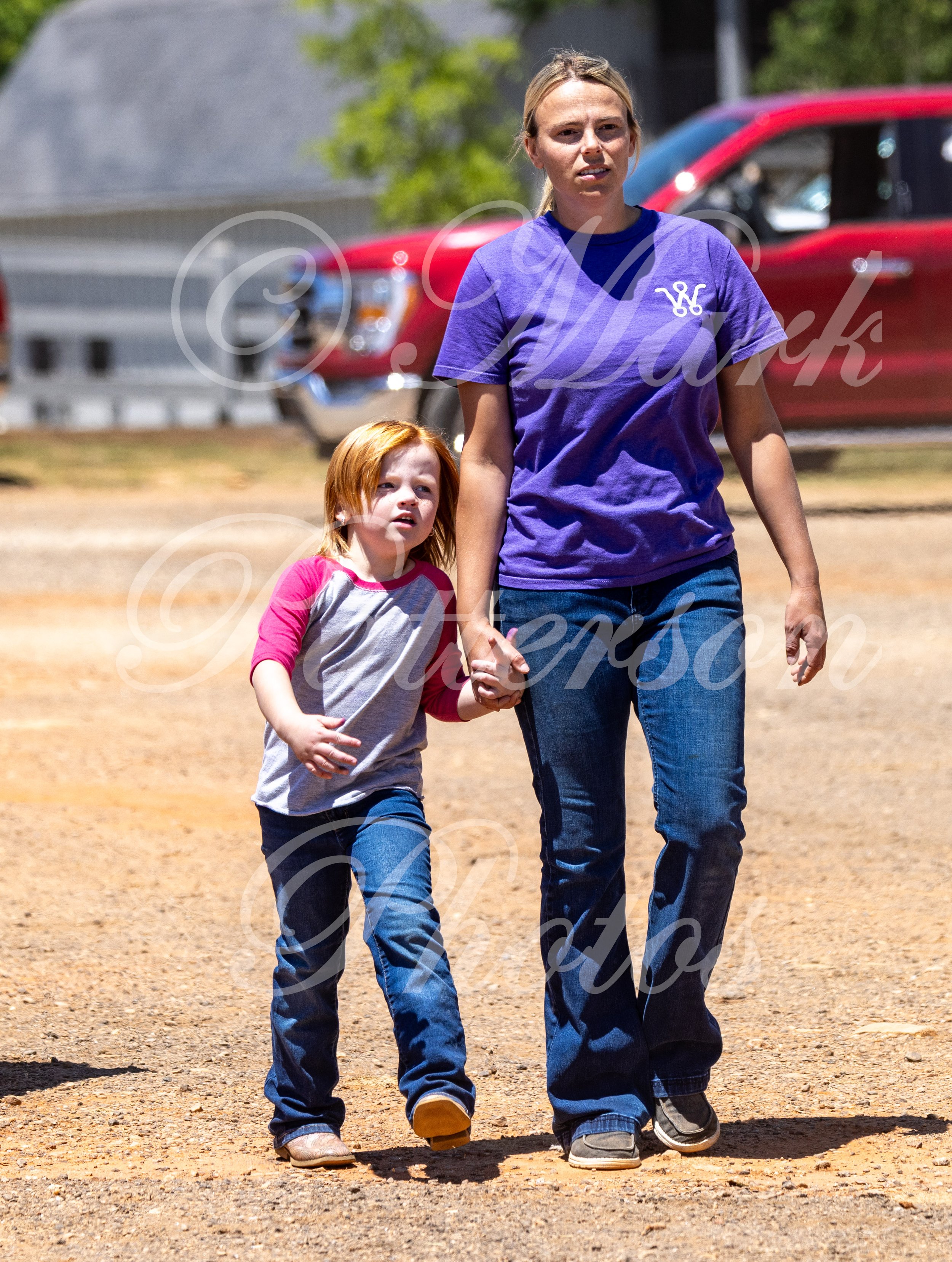 May 3, 2026, a barrel racing team competing at Latigo Farm in Landrum, SC. #10987