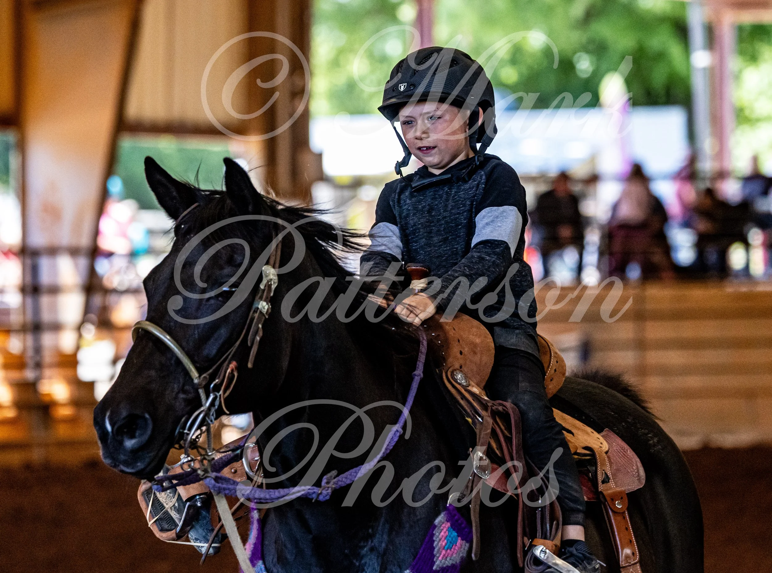May 3, 2026, a barrel racing team competing at Latigo Farm in Landrum, SC. #11312
