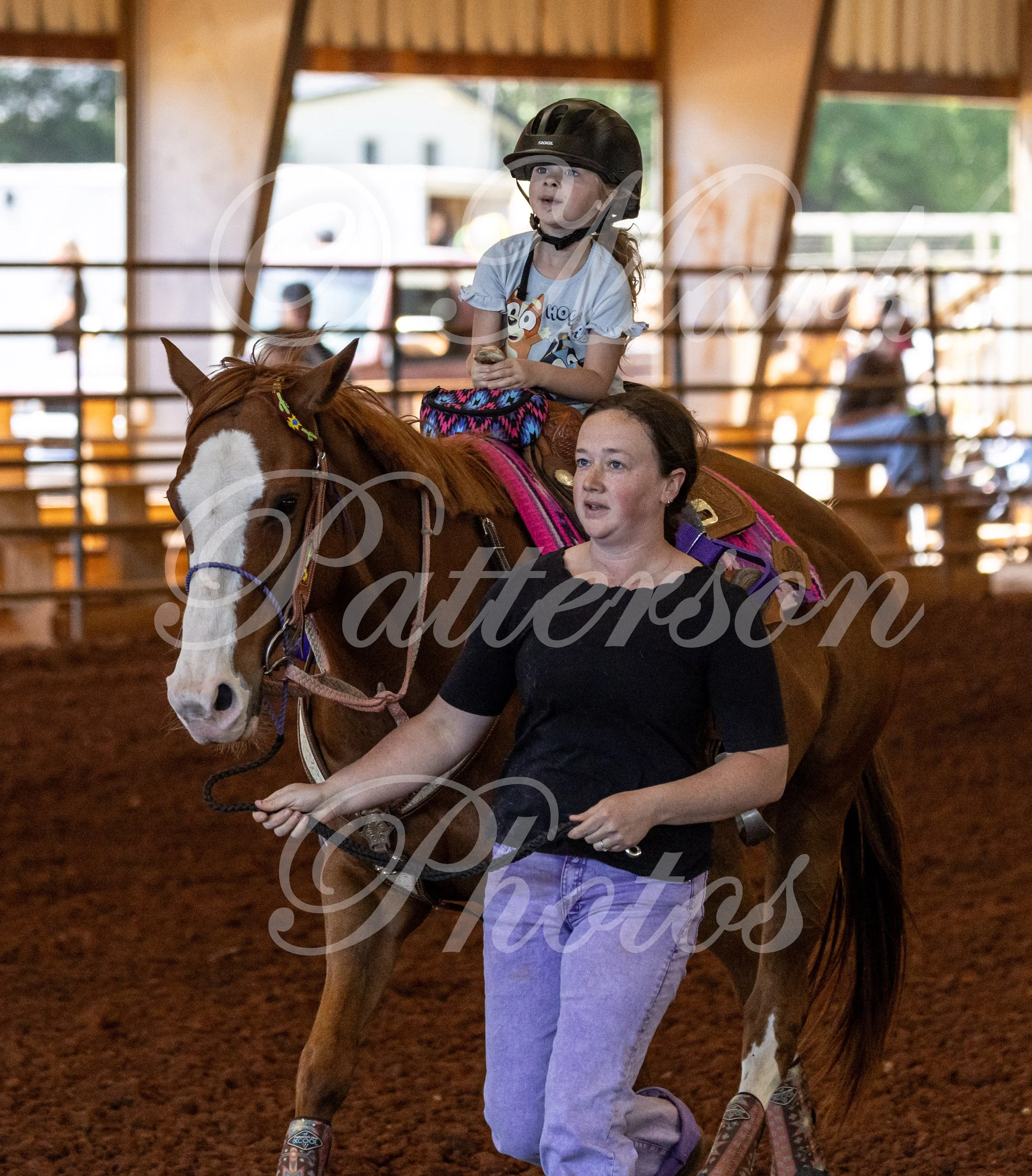 May 3, 2026, a barrel racing team competing at Latigo Farm in Landrum, SC. #11362
