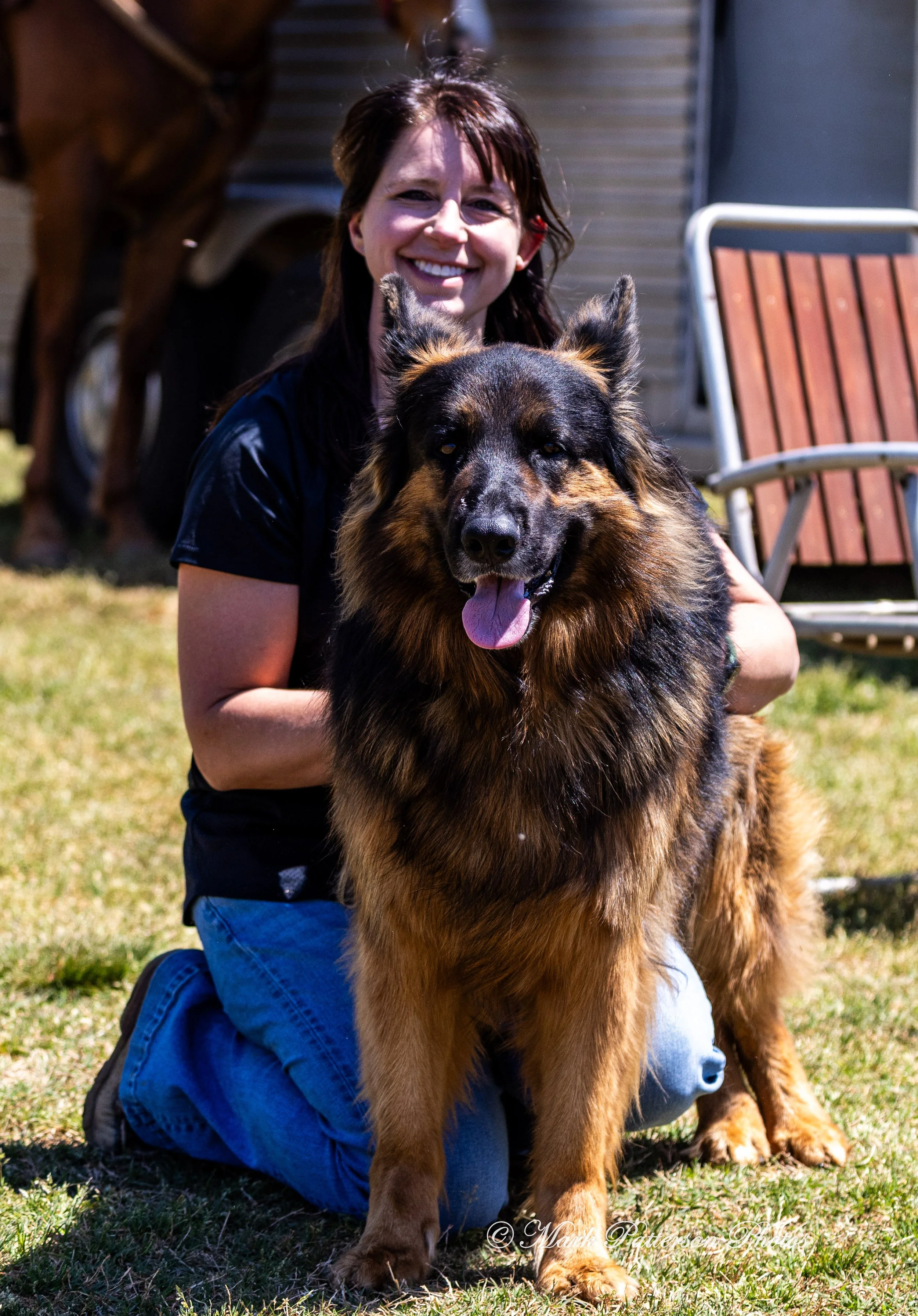 April 11, 2026, a barrel racing team competing at Latigo Farm in Landrum, SC. #1458