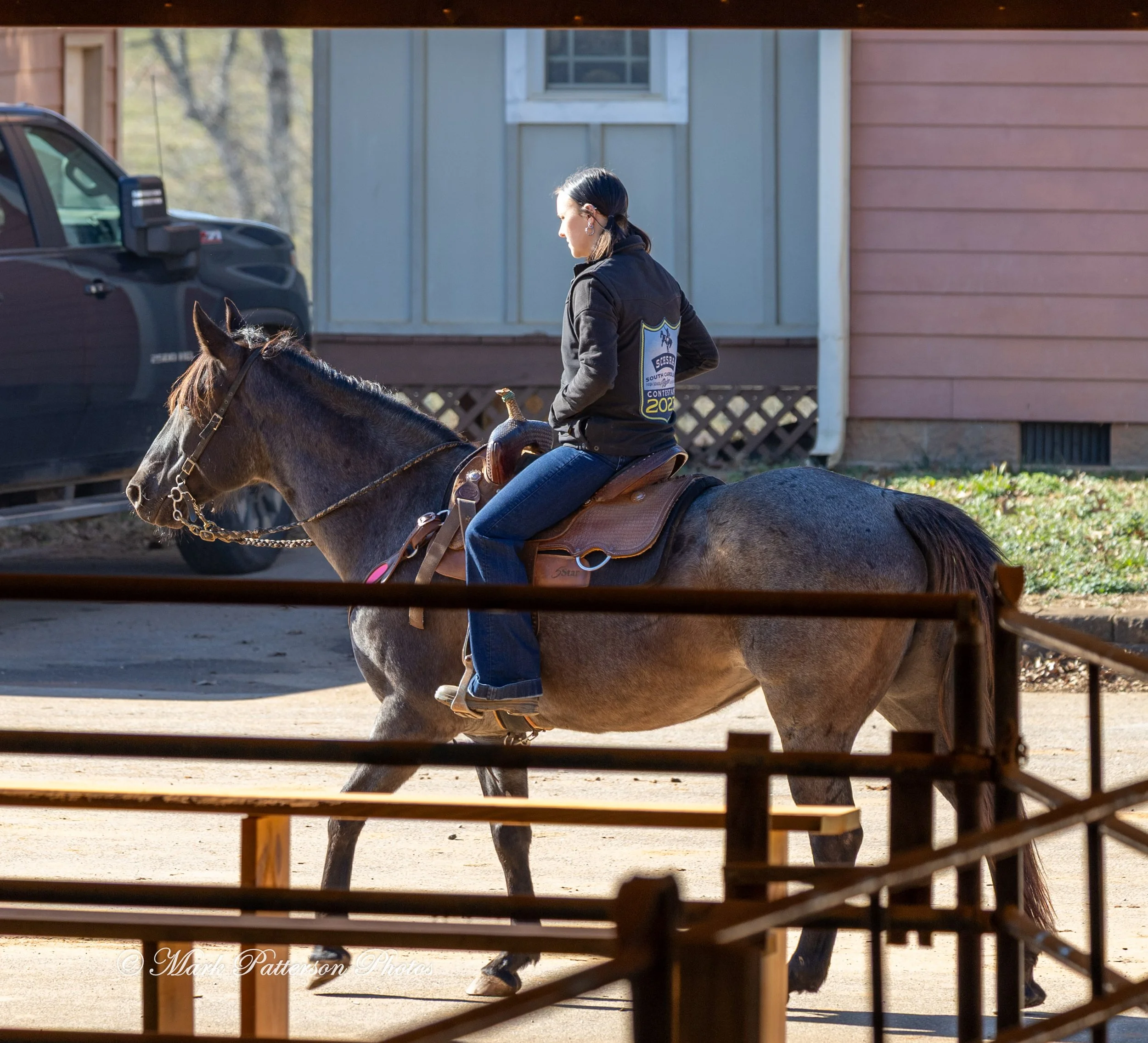 On January 4, 2026, family and friends gathered at the barrel racing event held at Latigo Farm in Landrum, SC. #17104