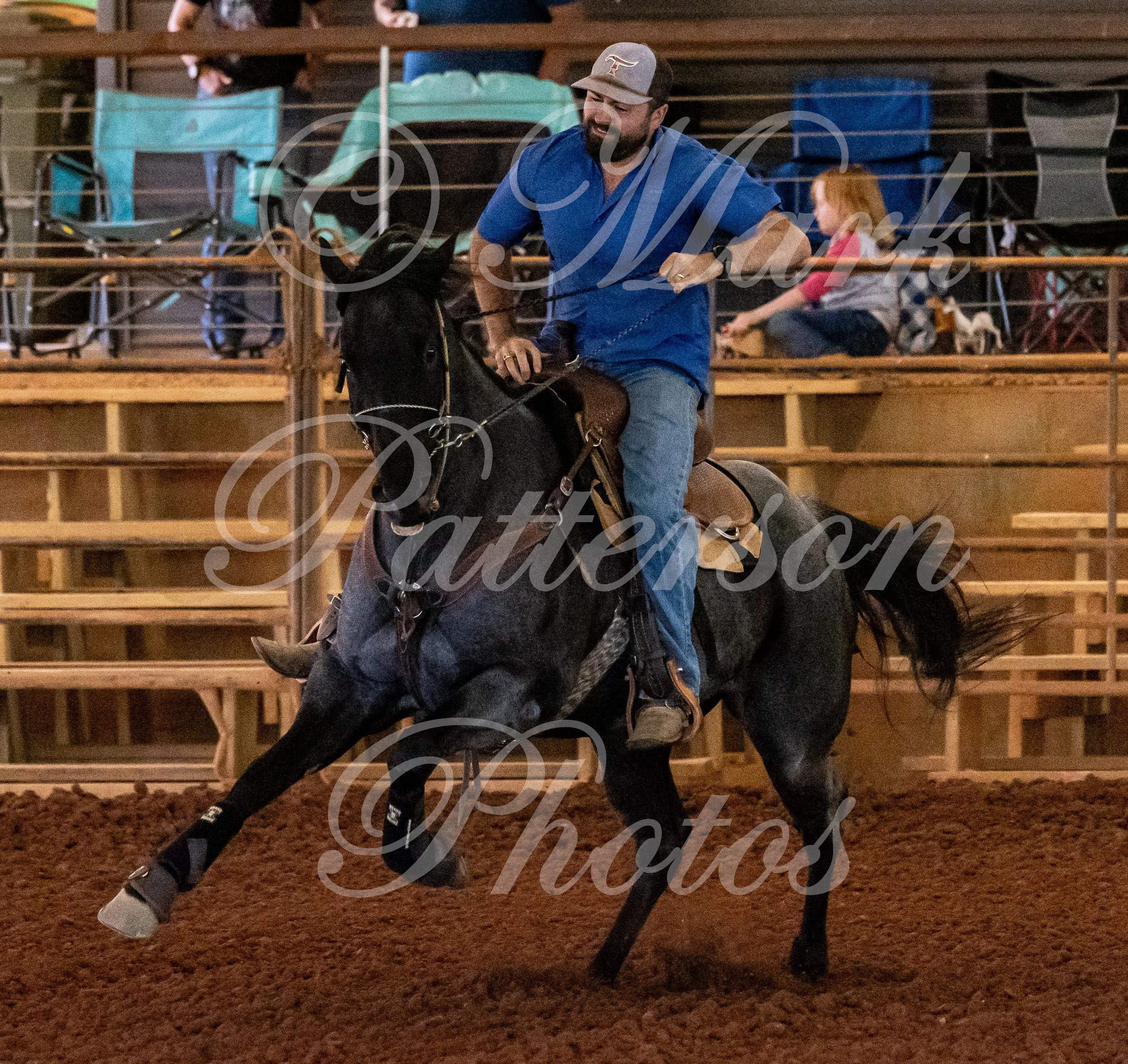 May 3, 2026, a barrel racing team competing at Latigo Farm in Landrum, SC. #12223