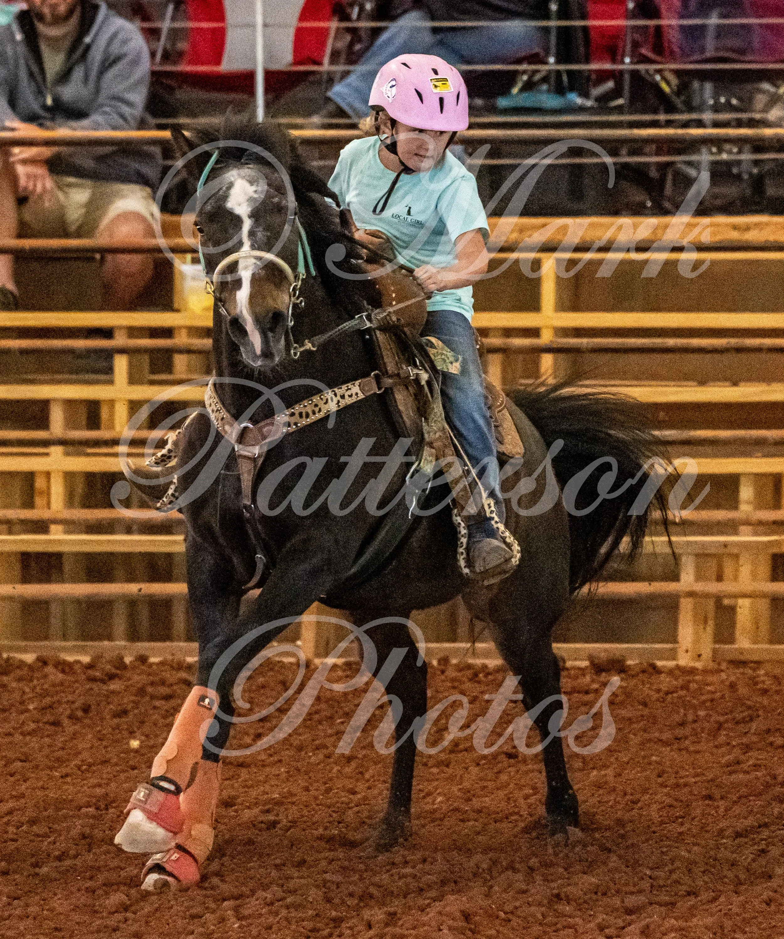 May 3, 2026, a barrel racing team competing at Latigo Farm in Landrum, SC. #11941
