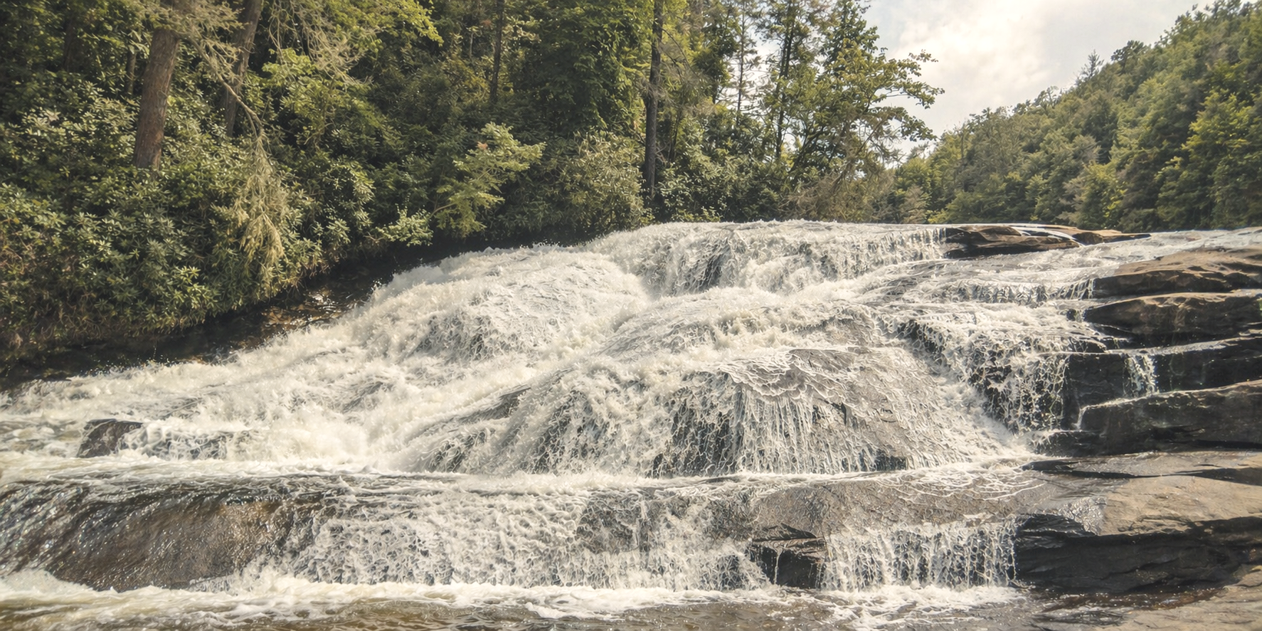 Triples Falls at Dupont State Forest
