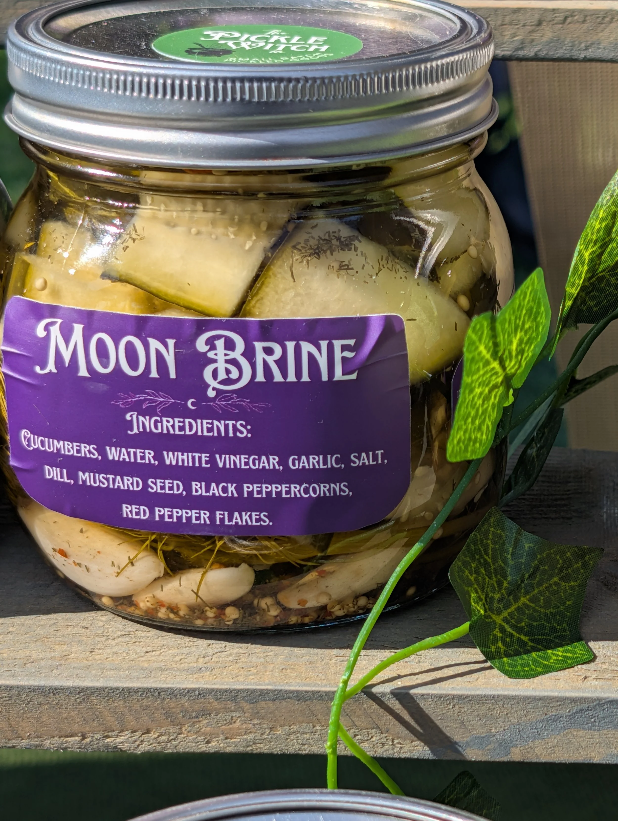Moon Brine - Classic Dill Pickled Cucumbers (16oz)