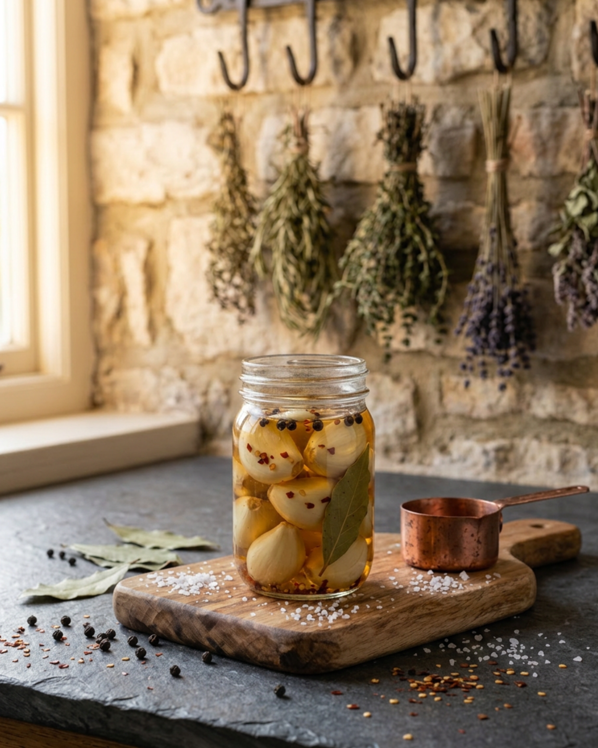 Ghoul's Breath - Pickled Garlic Cloves (8oz)
