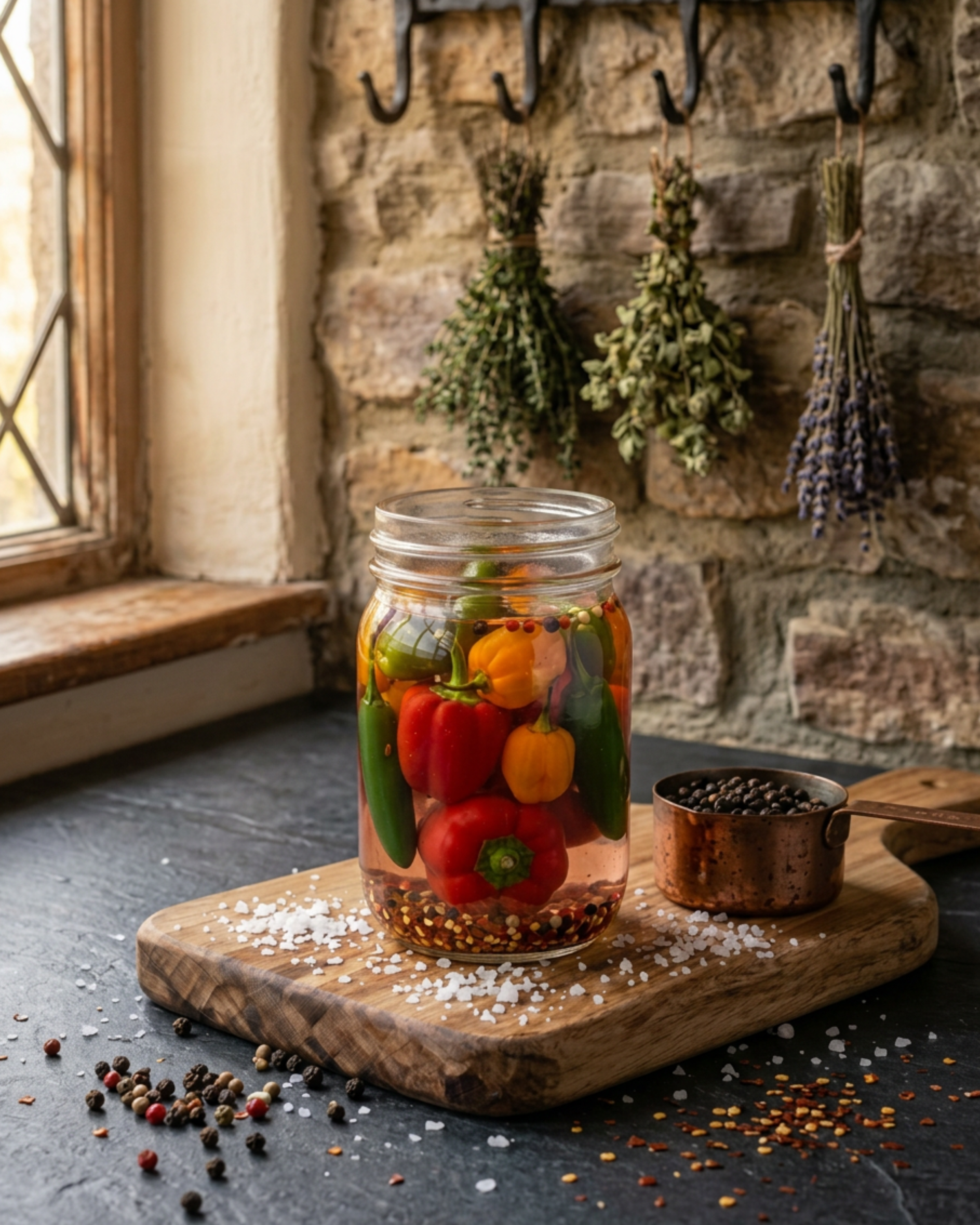 Spellfire - Mixed Pickled Peppers (8oz)