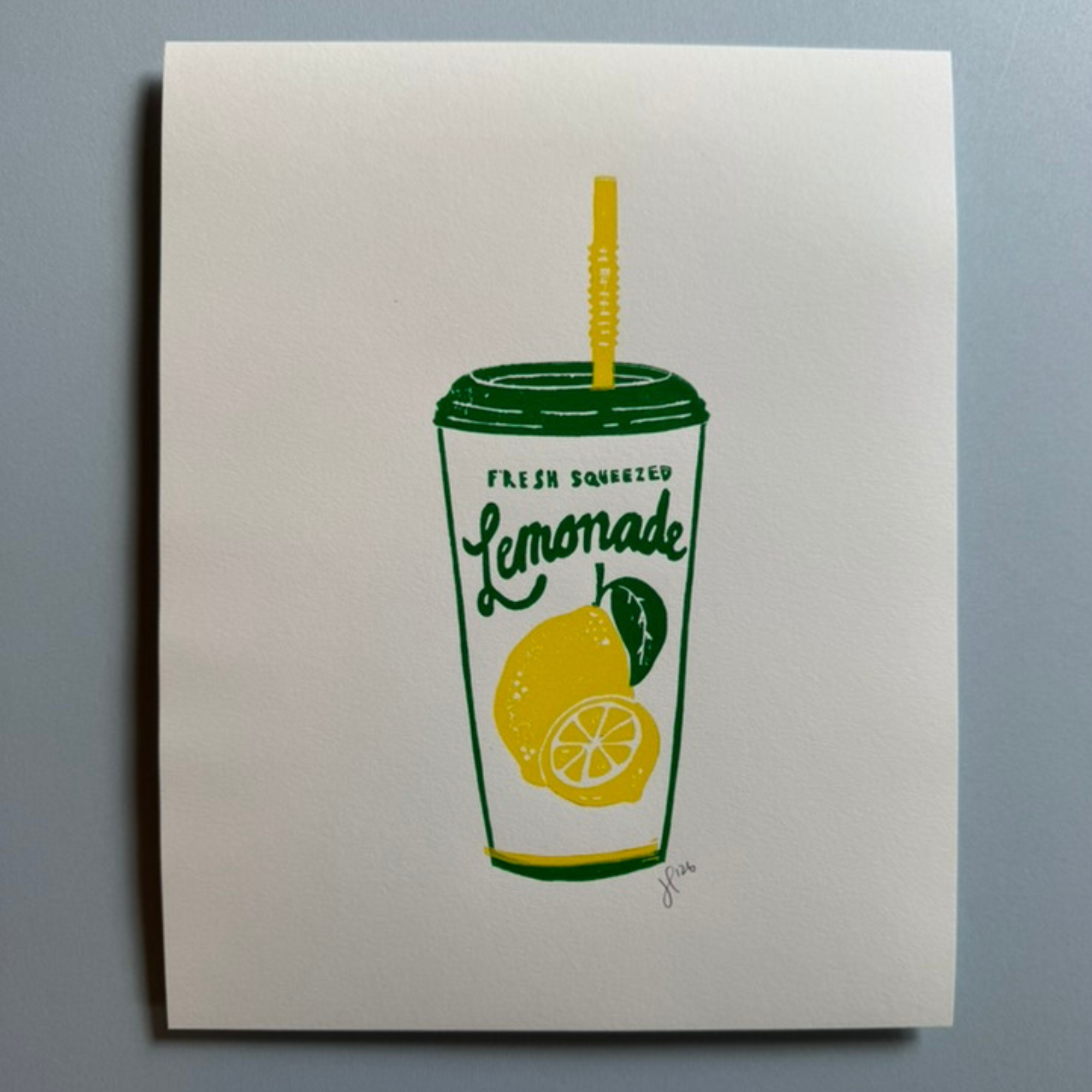 Lemonade Print