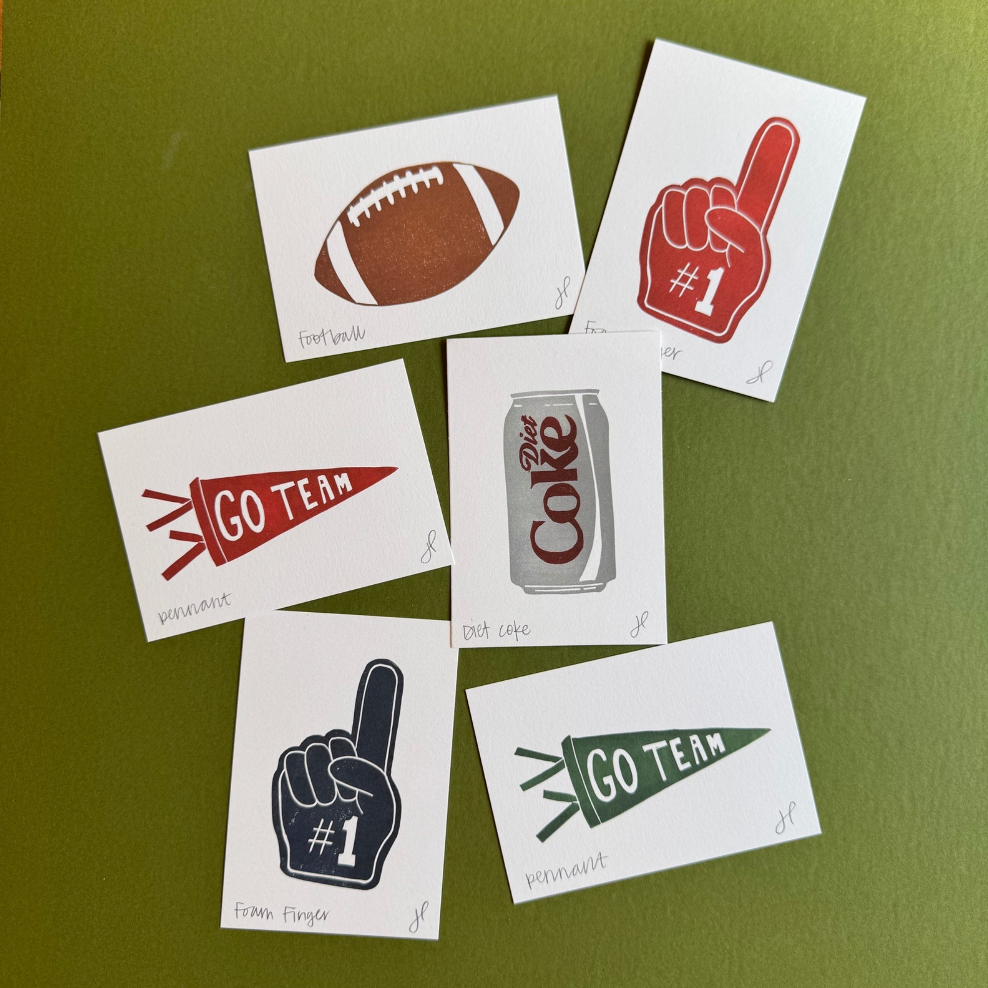 Football Tiny Prints
