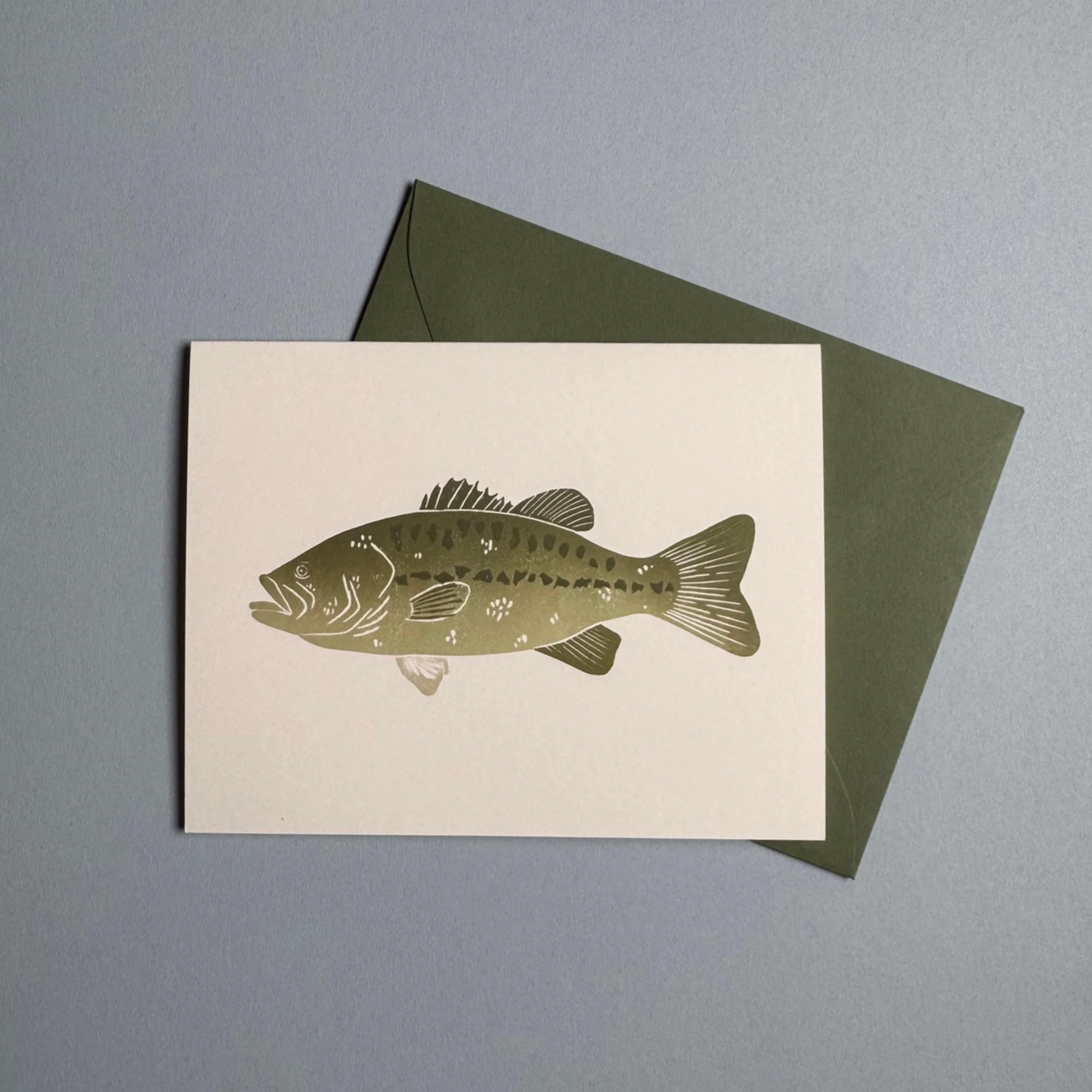 Largemouth Bass Card