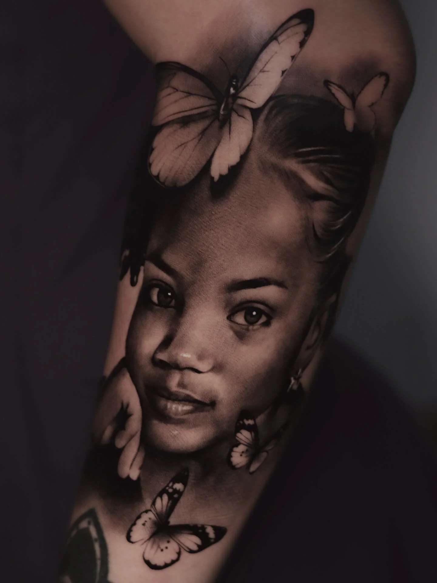 Portrait and butterflies done by @nas.yaseen 
Click the link in our bio to request an appointment or a free consultation today or give us a call on (980) 745-7596 and let us know how can we help!