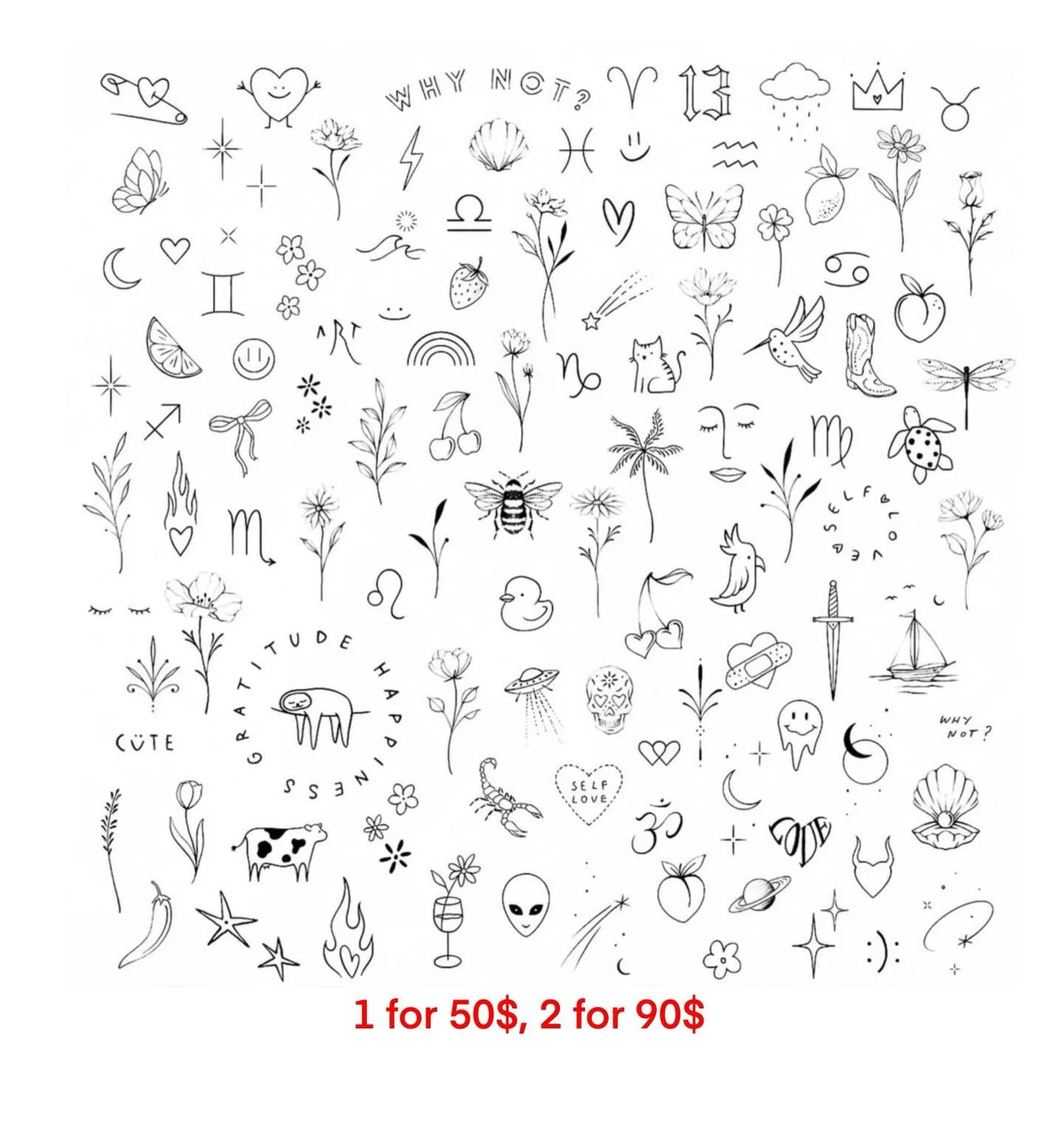 Friday the 13th flashes, Choose you flash, tag your best friend, Dm us and let&rsquo;s book you an appointment!
We will be posting more flashes but one post isn&rsquo;t enough to post all of them! 
If you have any further questions don&rsquo;t hesita