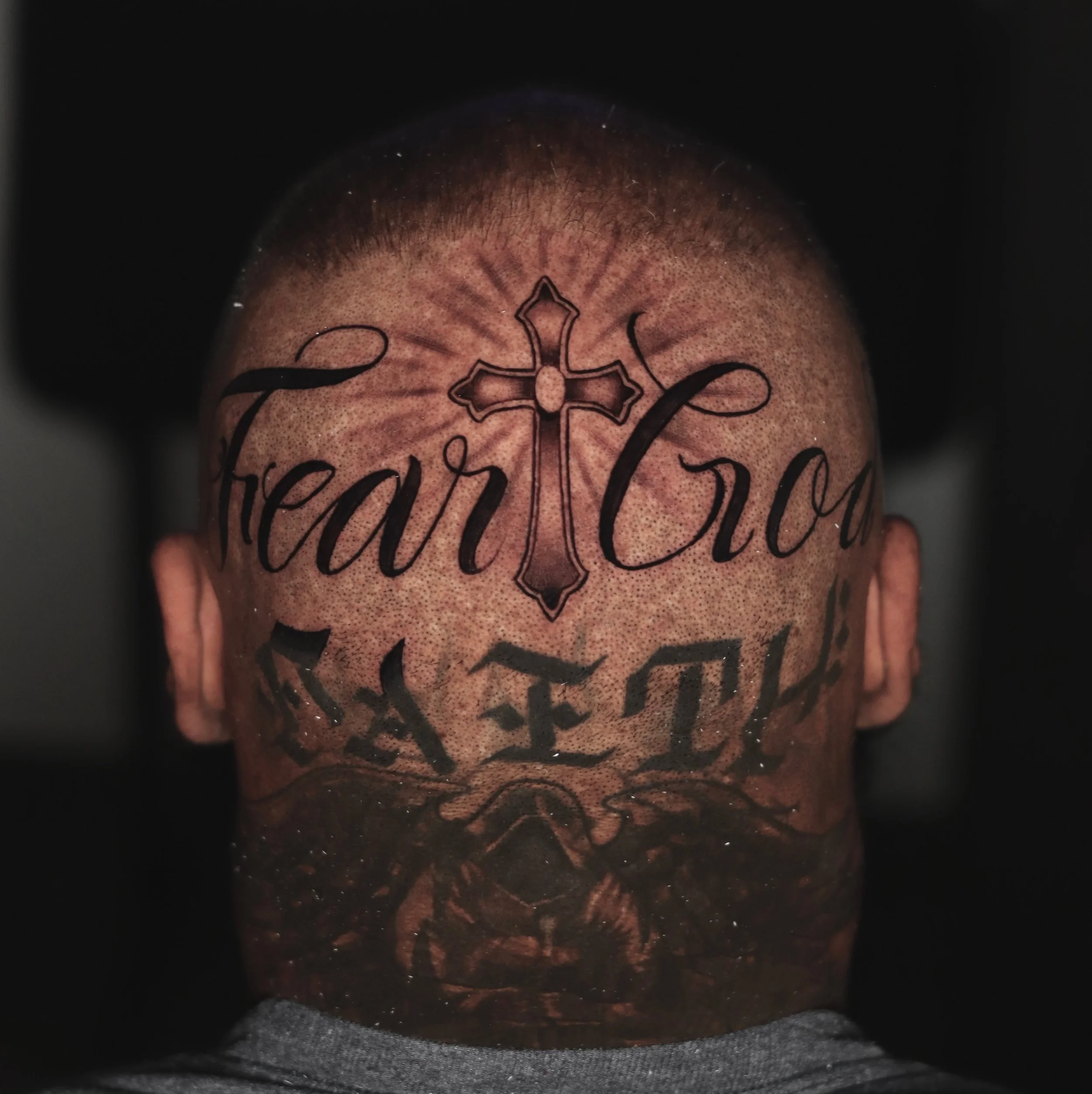 Fear God ✝️
#tattooshop #tattooart #headtattoo #ink #inked