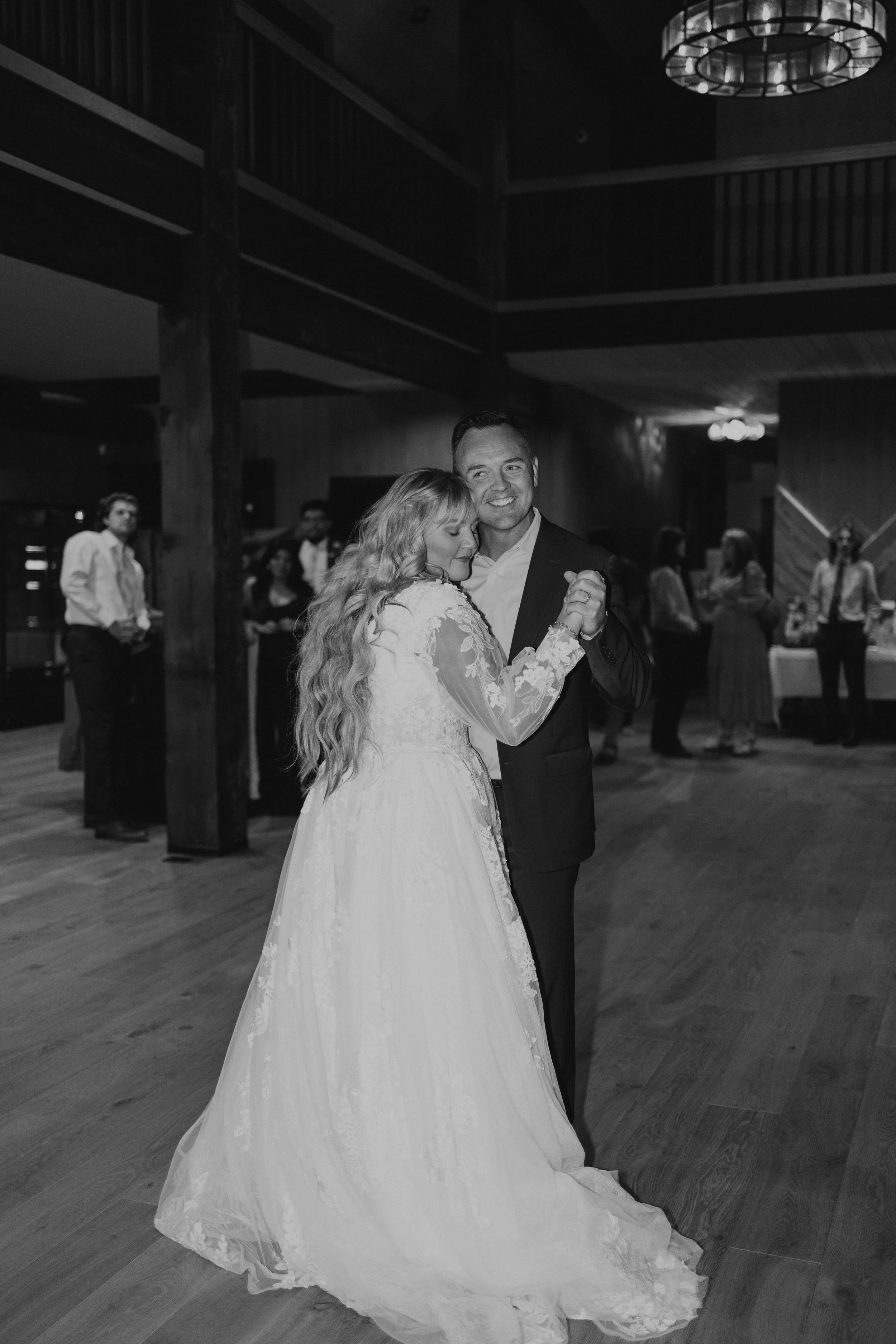 Lodge Wedding Dance B:W .jpg
