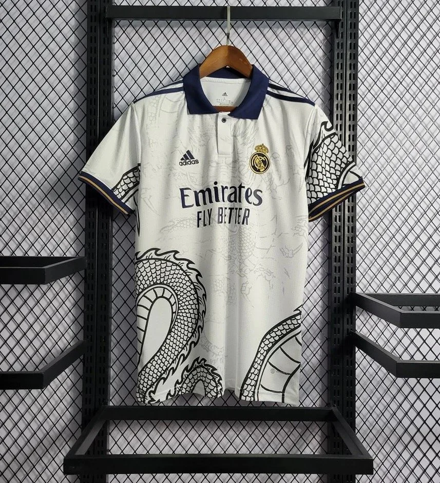 Real Madrid "Dragon" White Special Edition Jersey