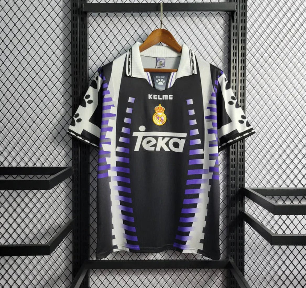 Real Madrid 1997/98 away jersey