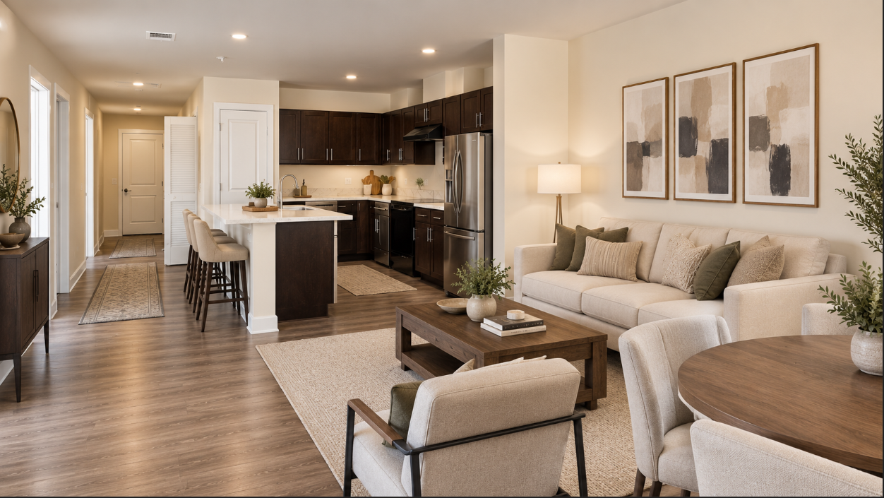 Hunter's Run living room