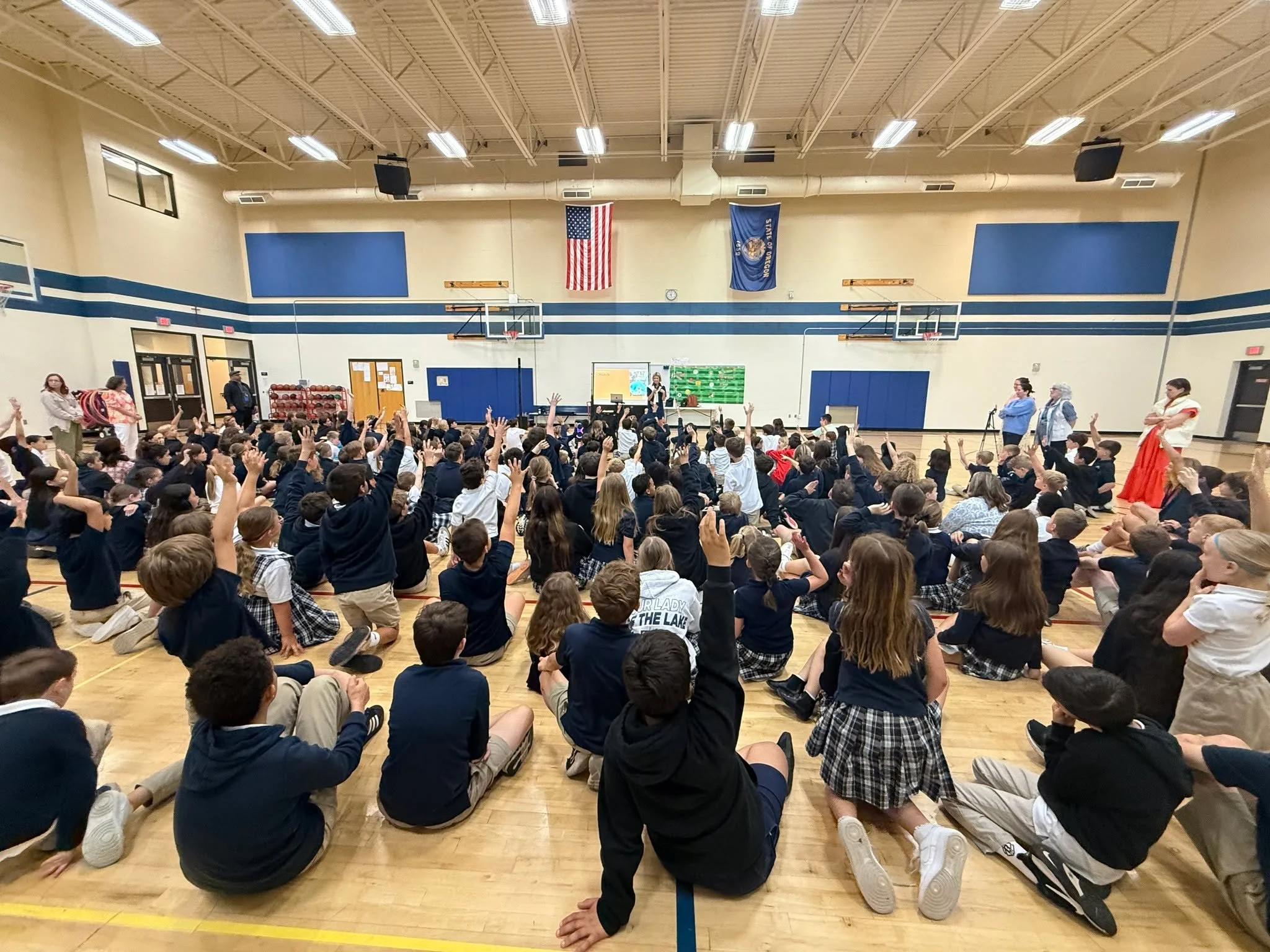 The final Gratitude Project assembly of the year. ❤️

It&rsquo;s impossible to know how many lives these students touched through simple acts of kindness...from elderly neighbors receiving Meals on Wheels, to children in foster care, to families expe