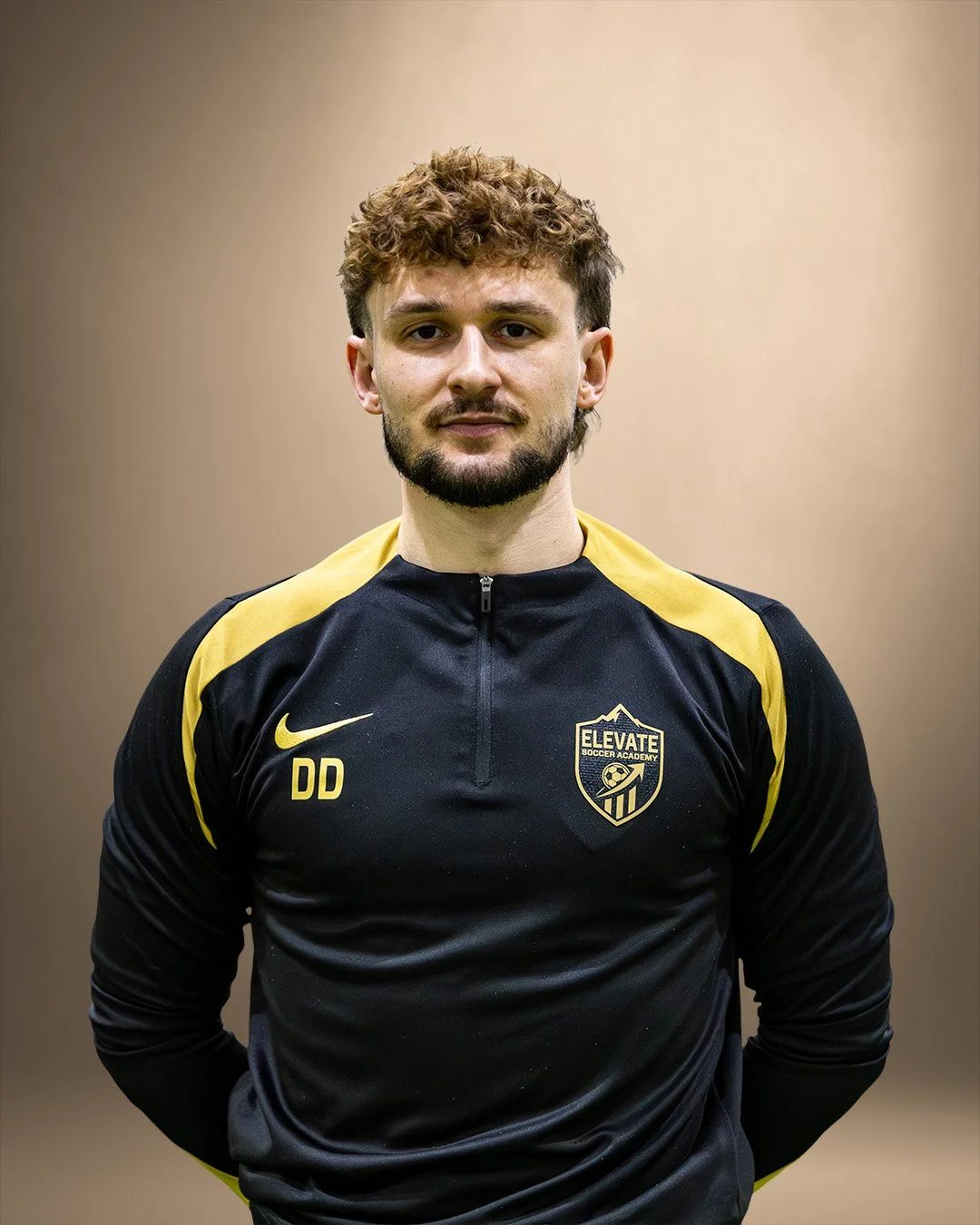 Dawid Dudek, Founder Technical Director and Head Coach of Elevate Soccer Academy in Calgary, providing professional high-level elite soccer training and player development