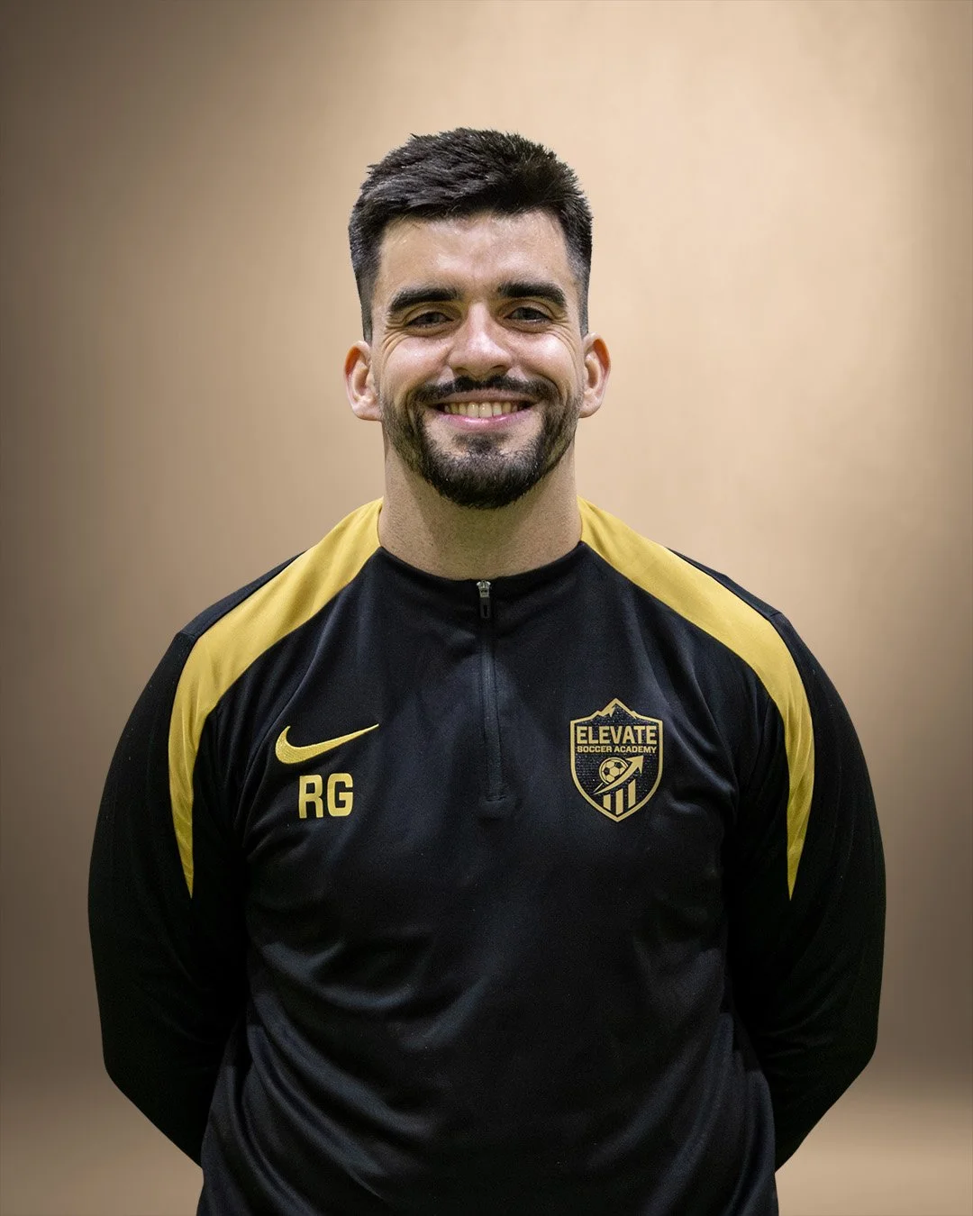 Ricardo Goldner, soccer coach at Elevate Soccer Academy in Calgary, specializing in youth player development and technical training