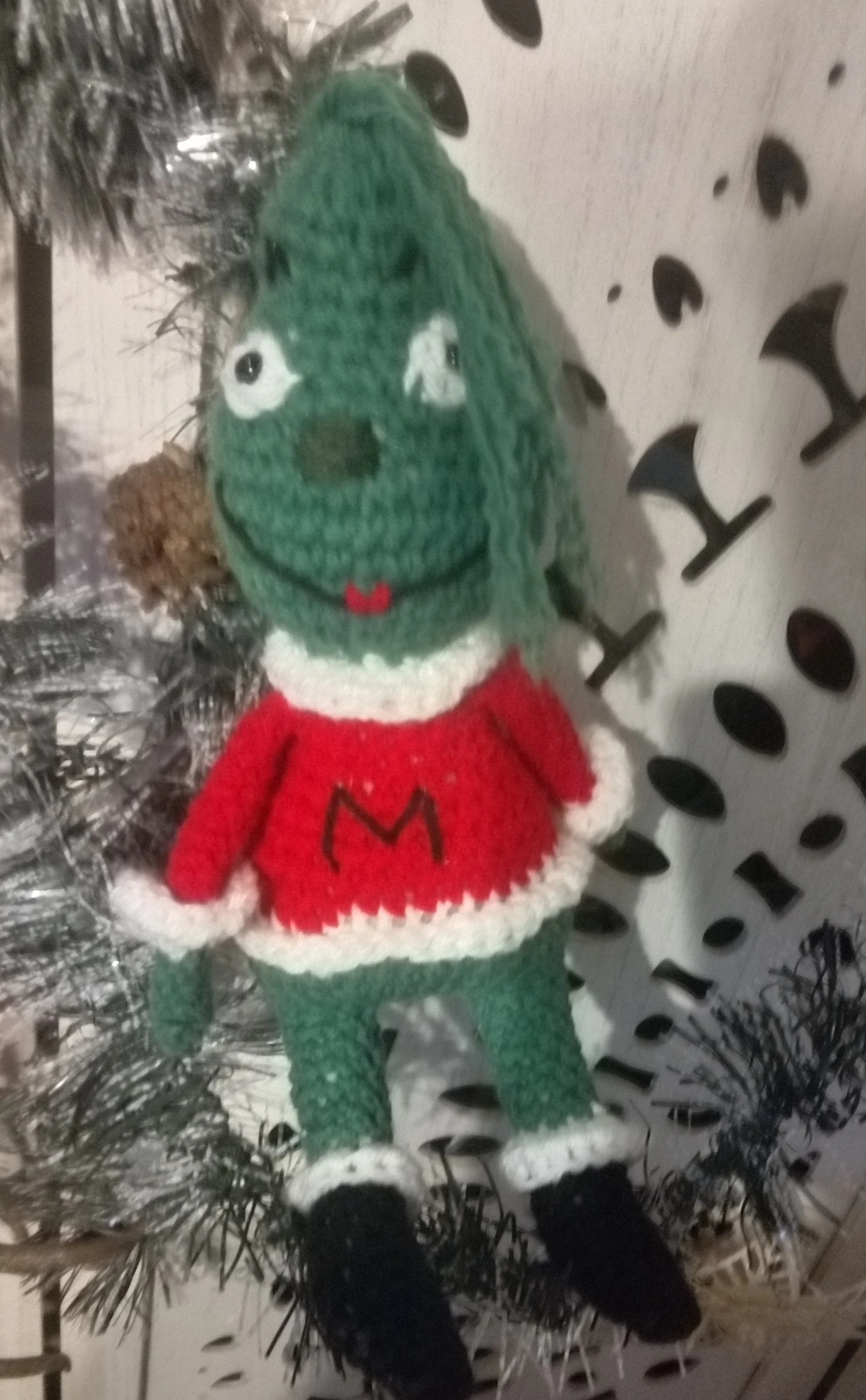 Ms. Grinchica (13.5x 4")