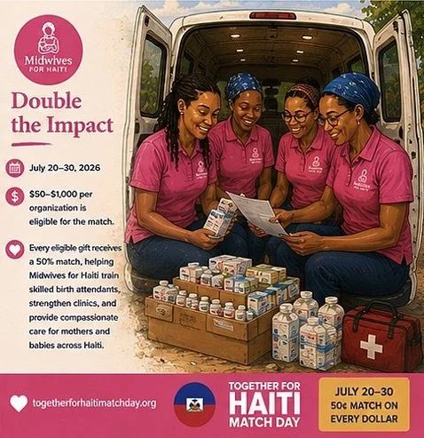 Every day, Midwives for Haiti&rsquo;s team prepares the medications, supplies, and equipment that make life-saving maternal care possible across Haiti. From our birth center and mobile clinics to outreach in remote communities, this work is only poss