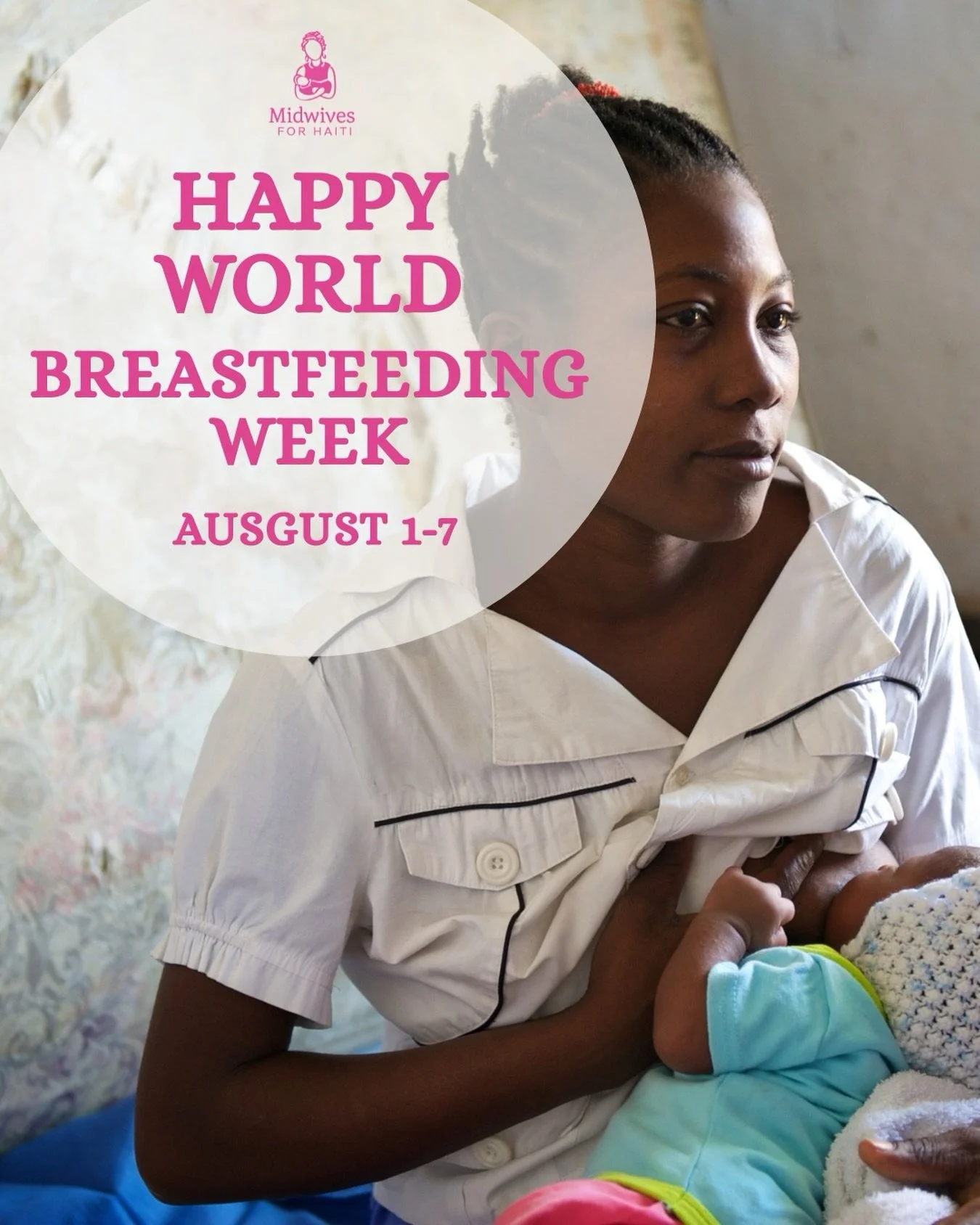 💗 Happy World Breastfeeding Week!

This week, we celebrate the incredible bond between mothers and babies, the strength of breastfeeding, and the dedicated healthcare professionals who support families every step of the way.

At Midwives for Haiti, 
