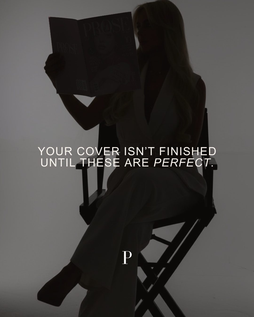 Your Cover Isn’t Finished Until these are Perfect.