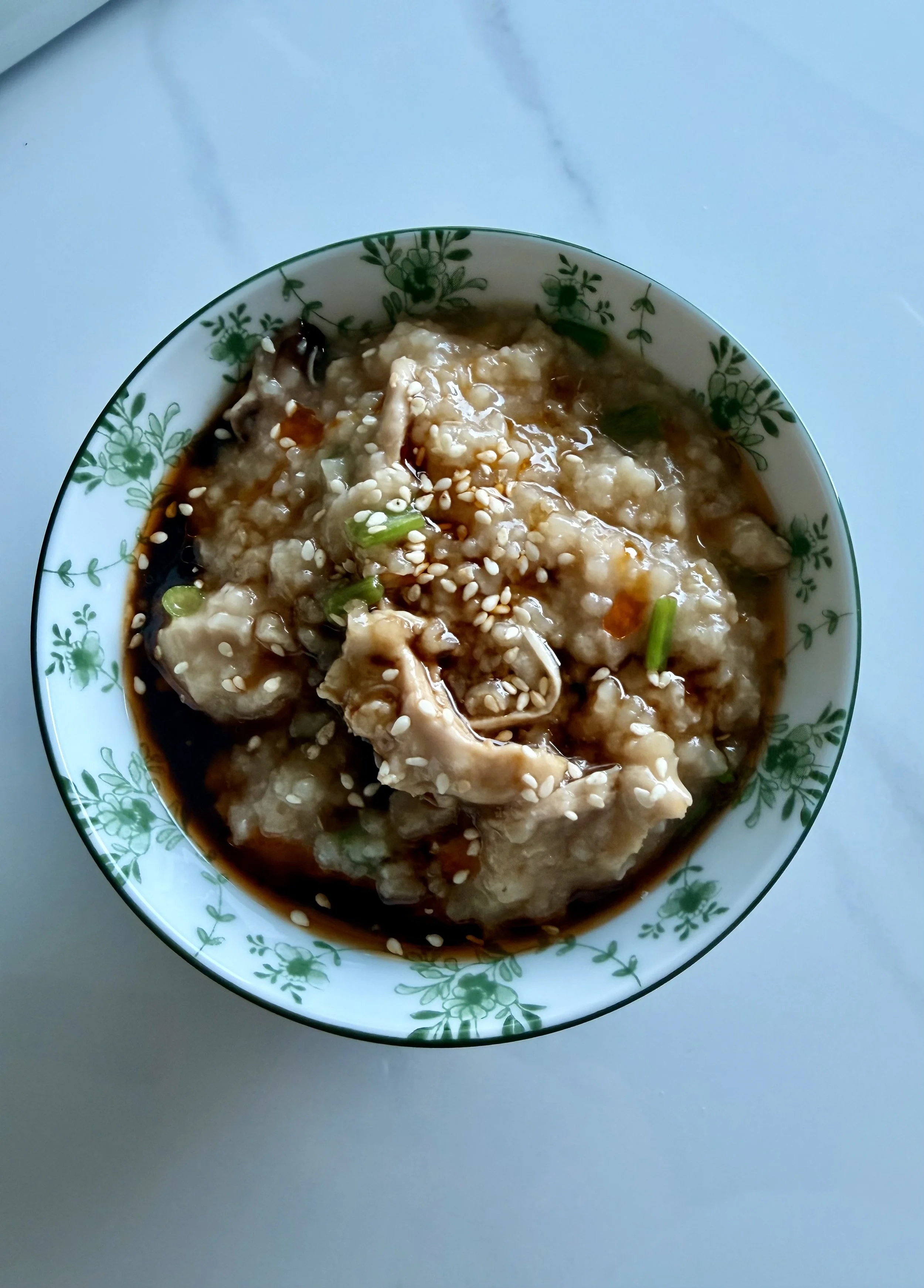 A Recipe for Gut Health: Chicken Congee aka “Jook”
