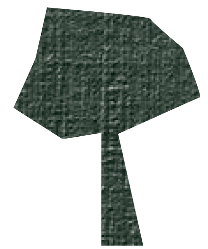 Simple black silhouette of a table lamp with a rounded shade and a straight base.