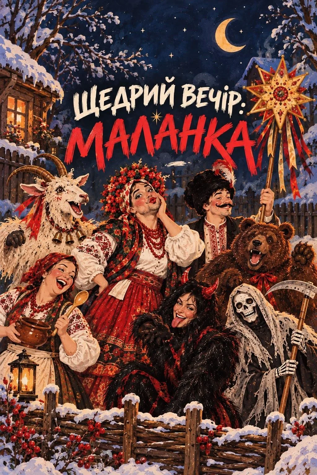 🎭 SHCHEDRYI VECHIR: MALANKA – A Ukrainian Folk Comedy