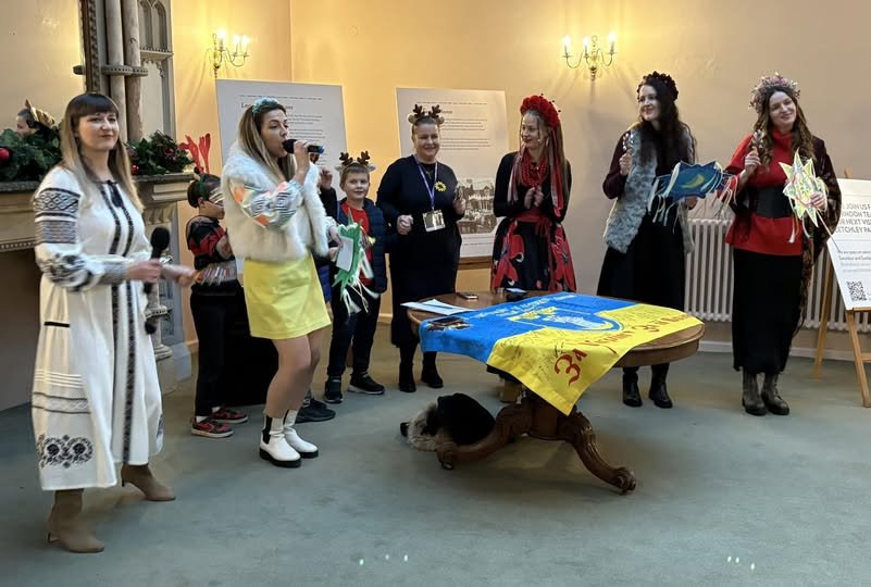 Ukrainian Kolyadky at Bletchley Park: A Song of Gratitude and Friendship