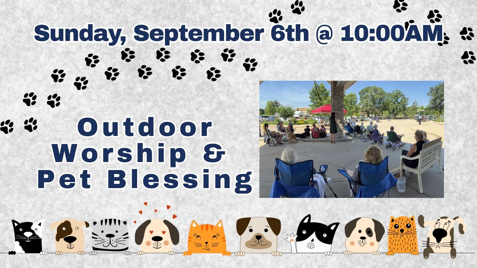 Outdoor Worship & Pet Blessing