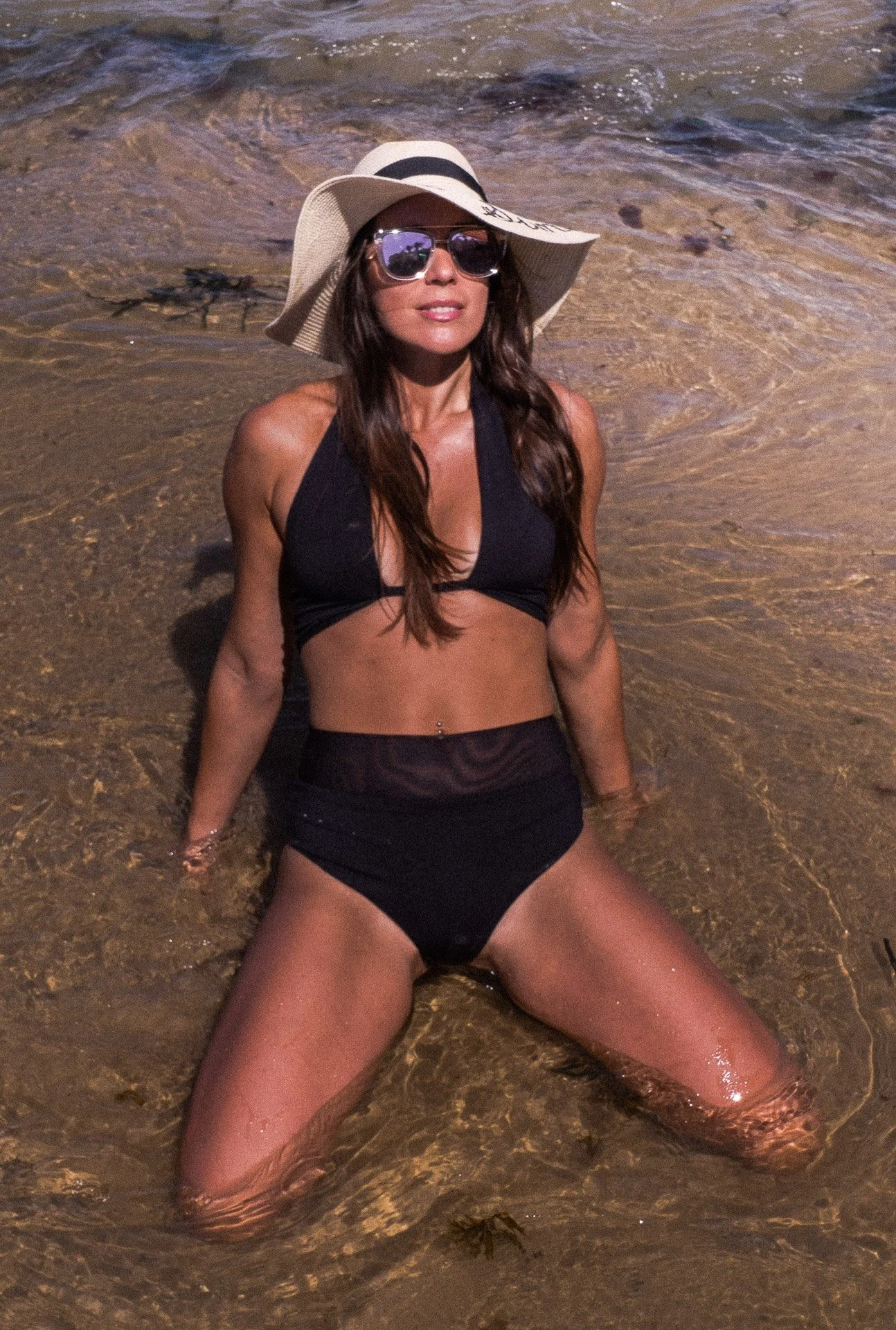 Mesh High-Waisted Bikini